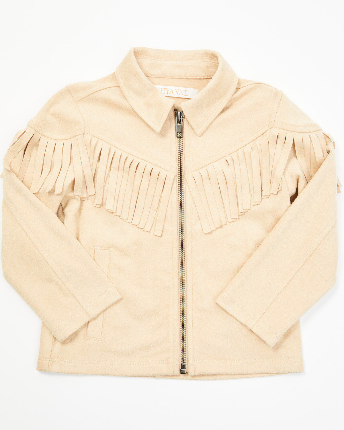 Girls' Shyanne Toddler Juniper Faux Suede Fringe Jacket