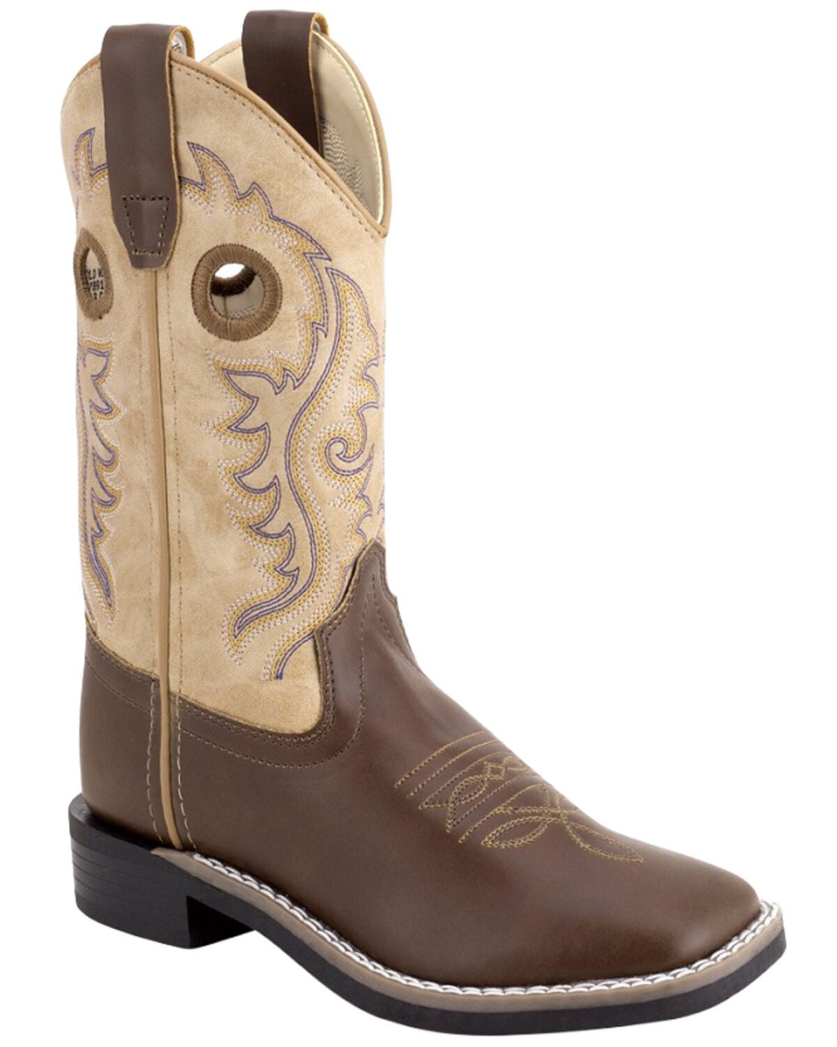 Boys' Old West Little Western Boots - Broad Square Toe