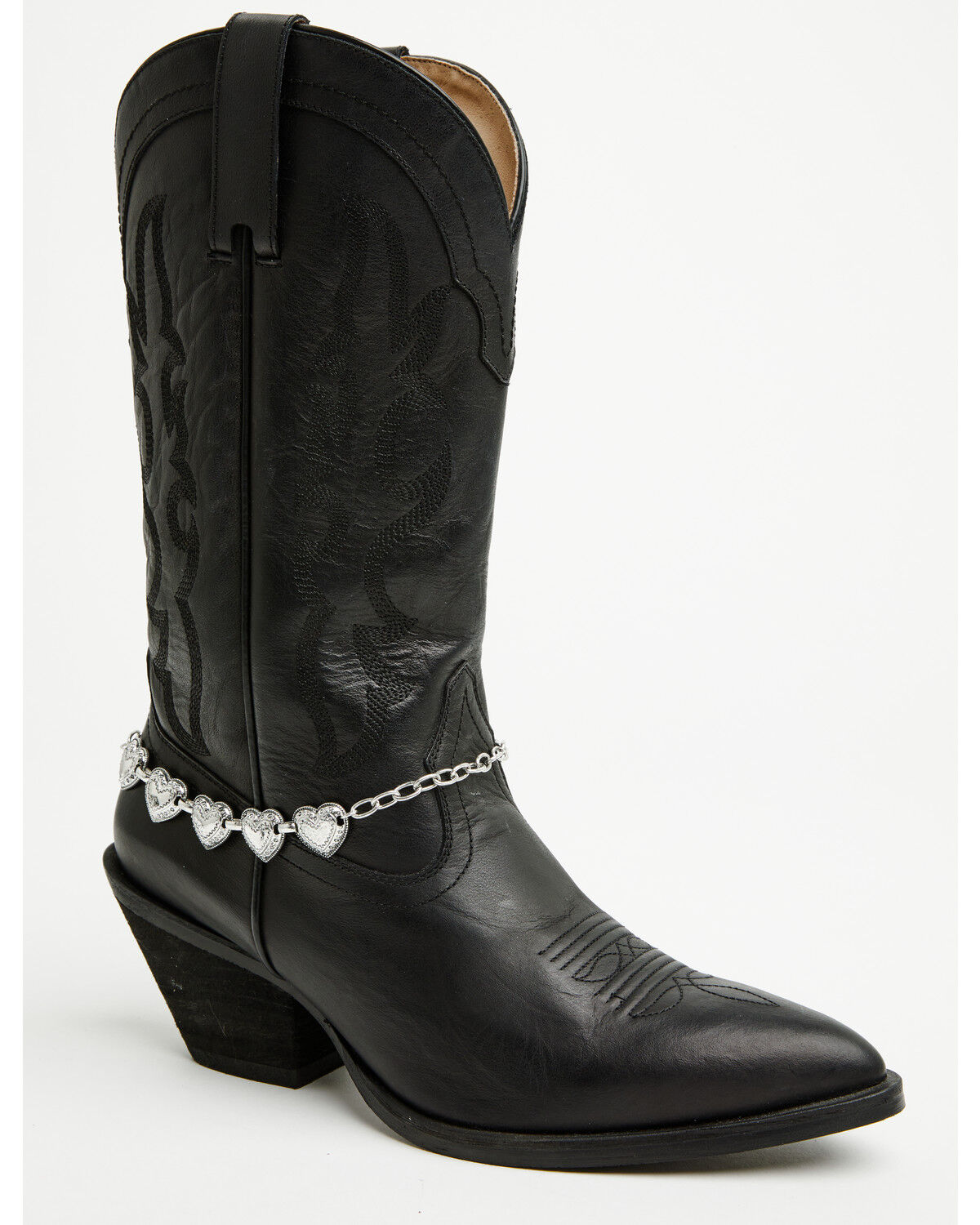 Women's Shyanne Metal Hearts Boot Accessory