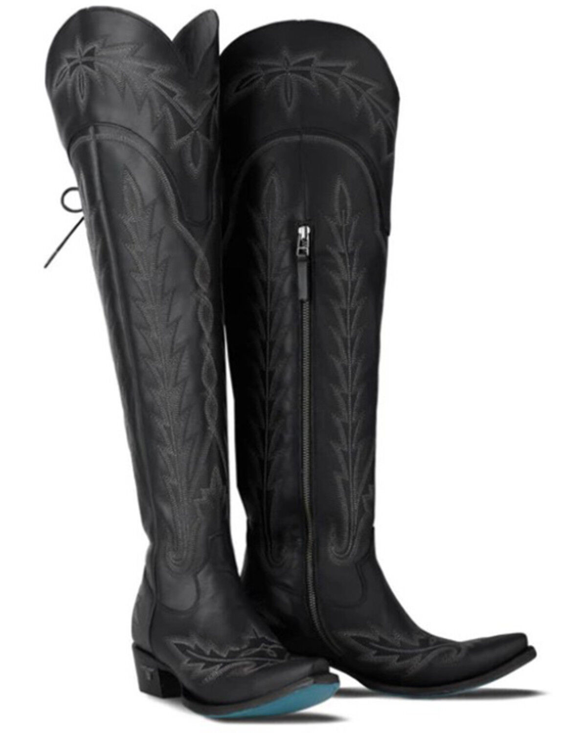 Women's Lane Lexington Over The Knee Corset Western Boots - Snip Toe