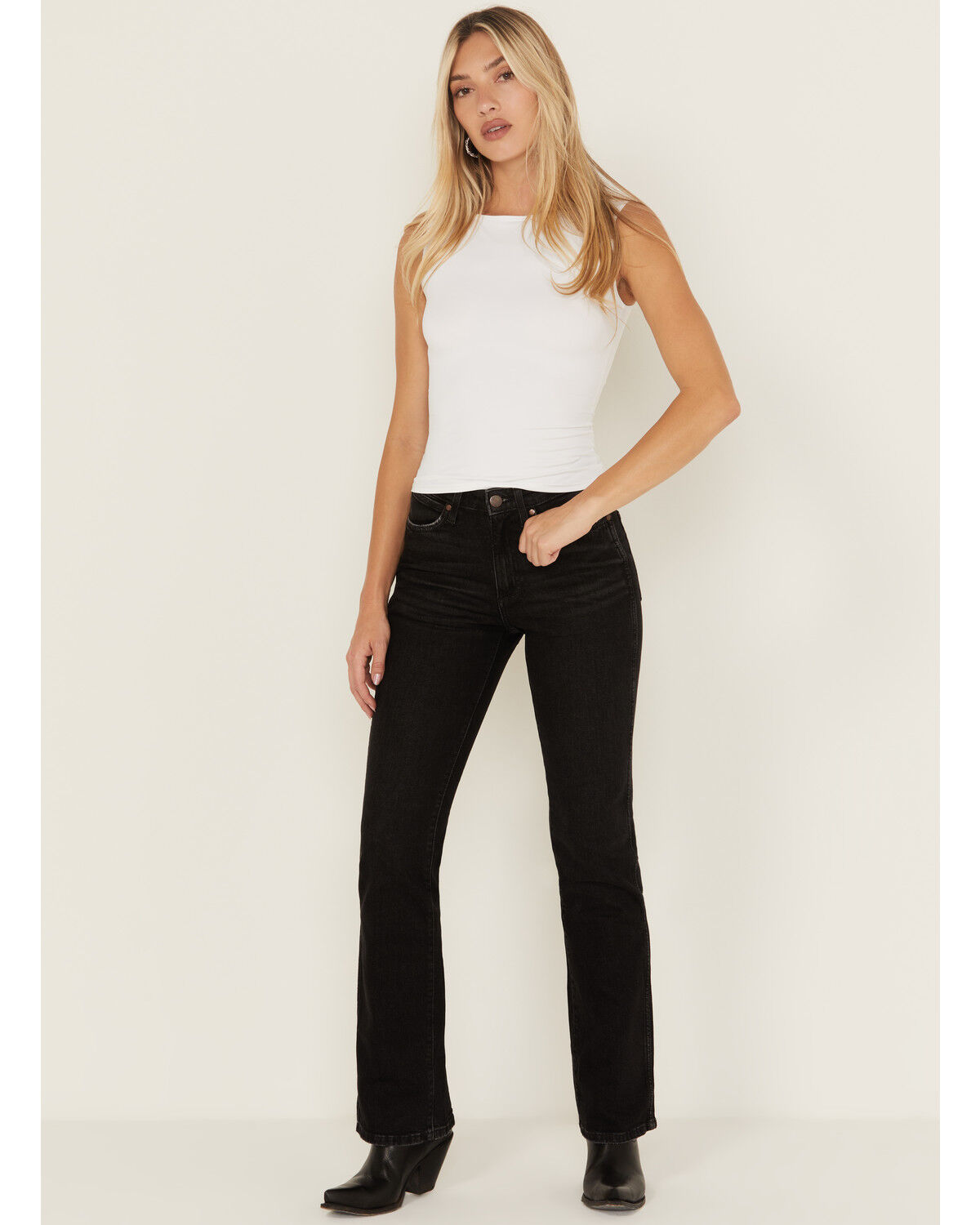 Women's Wrangler Retro Rachel High Rise Bootcut Stretch Denim Jeans