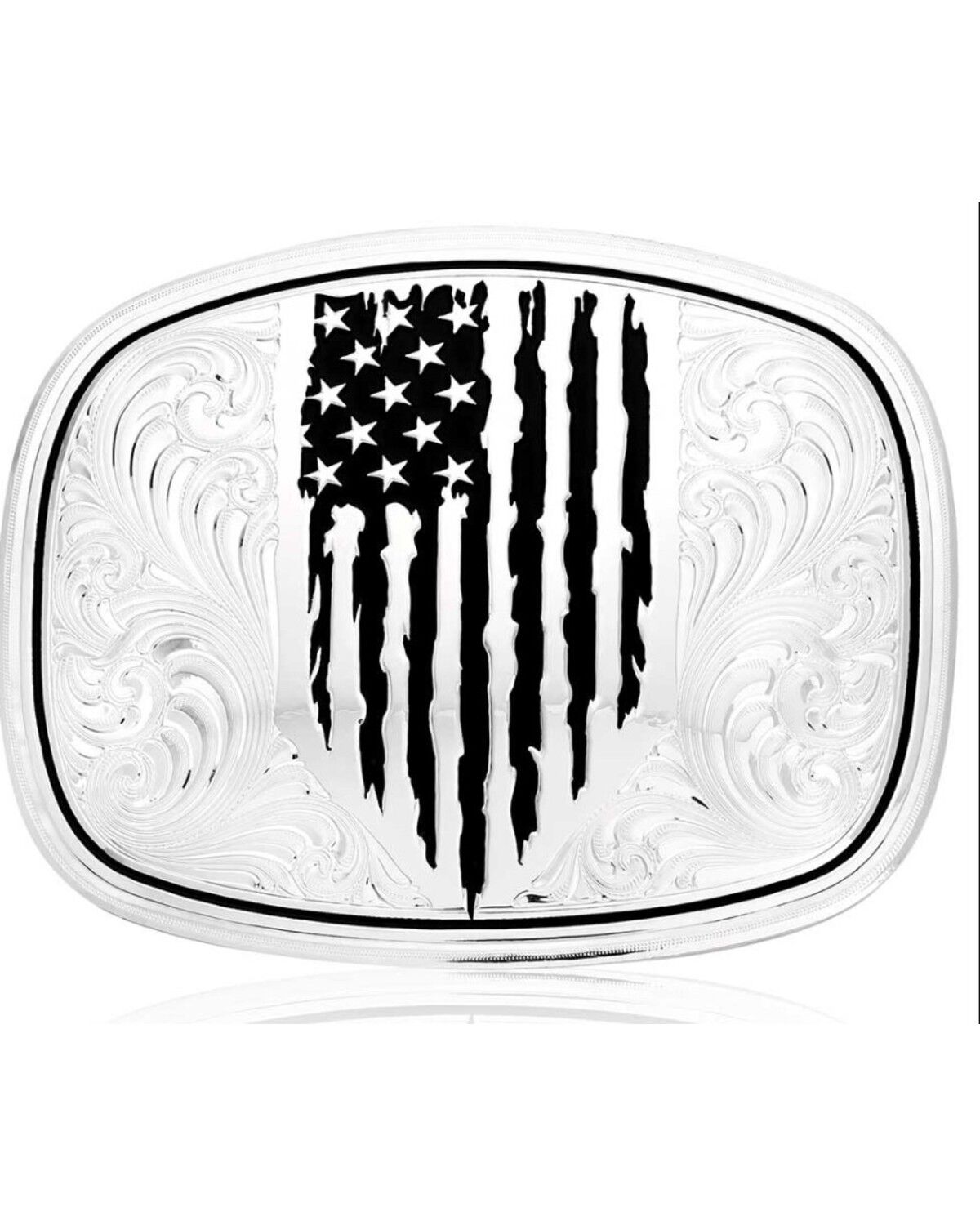 Men's Montana Silversmiths American Made Strength Belt Buckle