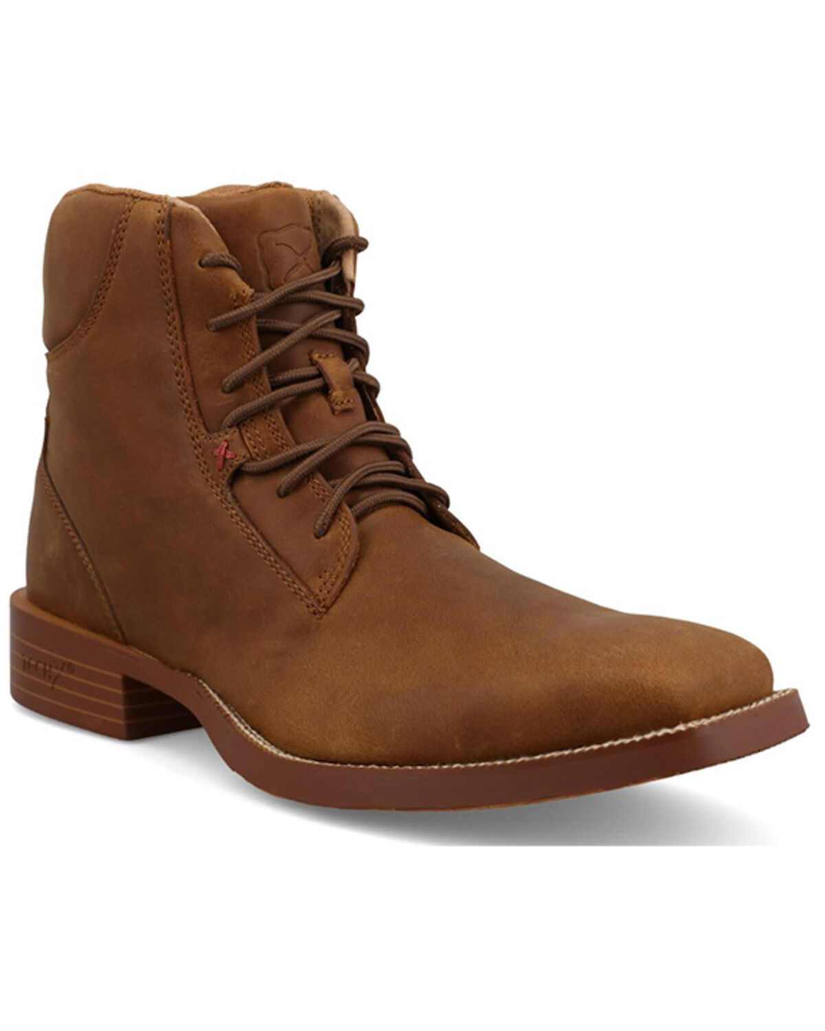 Men's Twisted X 6" Tech X Lace Up Casual Boots - Broad Square Toe