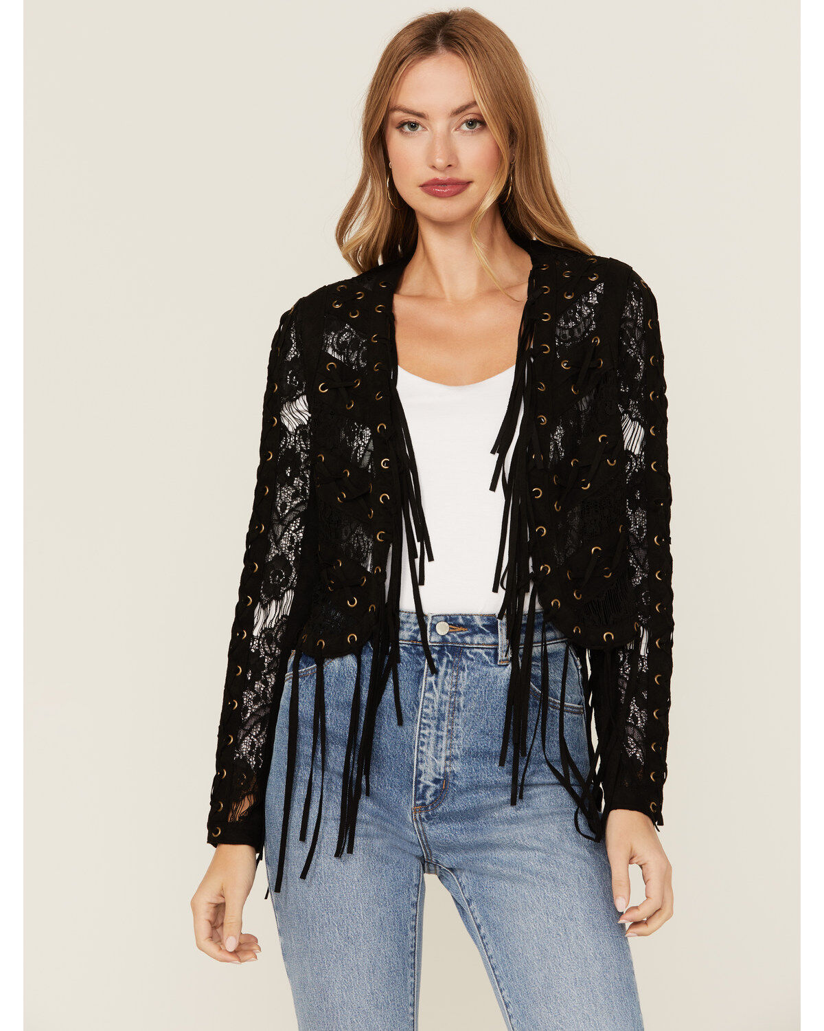 Women's Vocal Suede Tassel Jacket