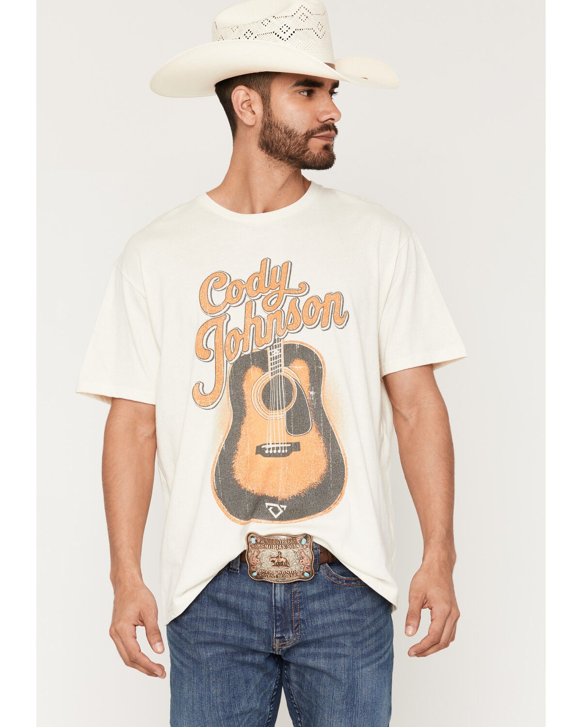 Men's Wrangler Cody Johnson Guitar Short Sleeve Graphic T-Shirt