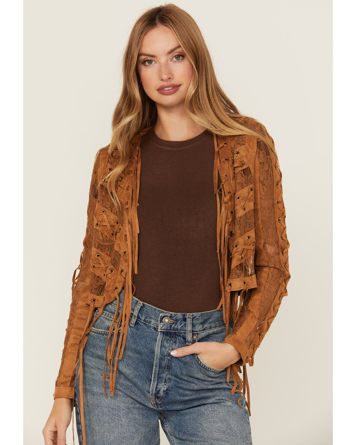 Women's Vocal Suede Tassel Jacket