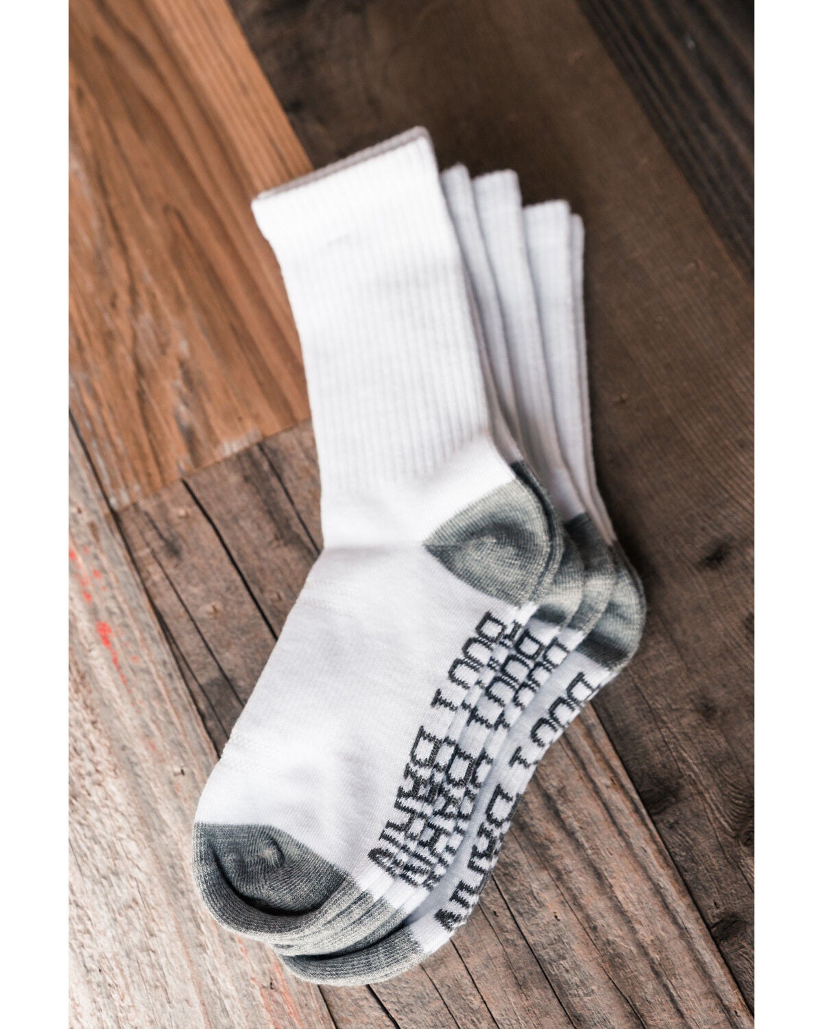 Boot Barn Kids' Basic 3-Pack Crew Socks
