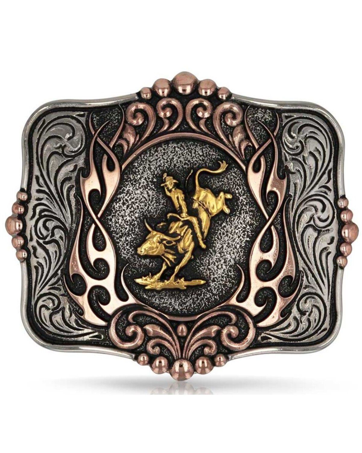 Men's Montana Silversmiths Code Of The West Belt Buckle