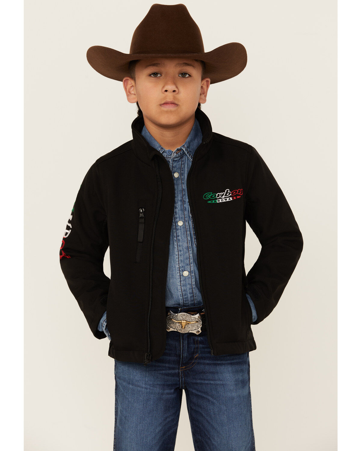 Boys' Cowboy Hardware Hecho en Mexico Jacket