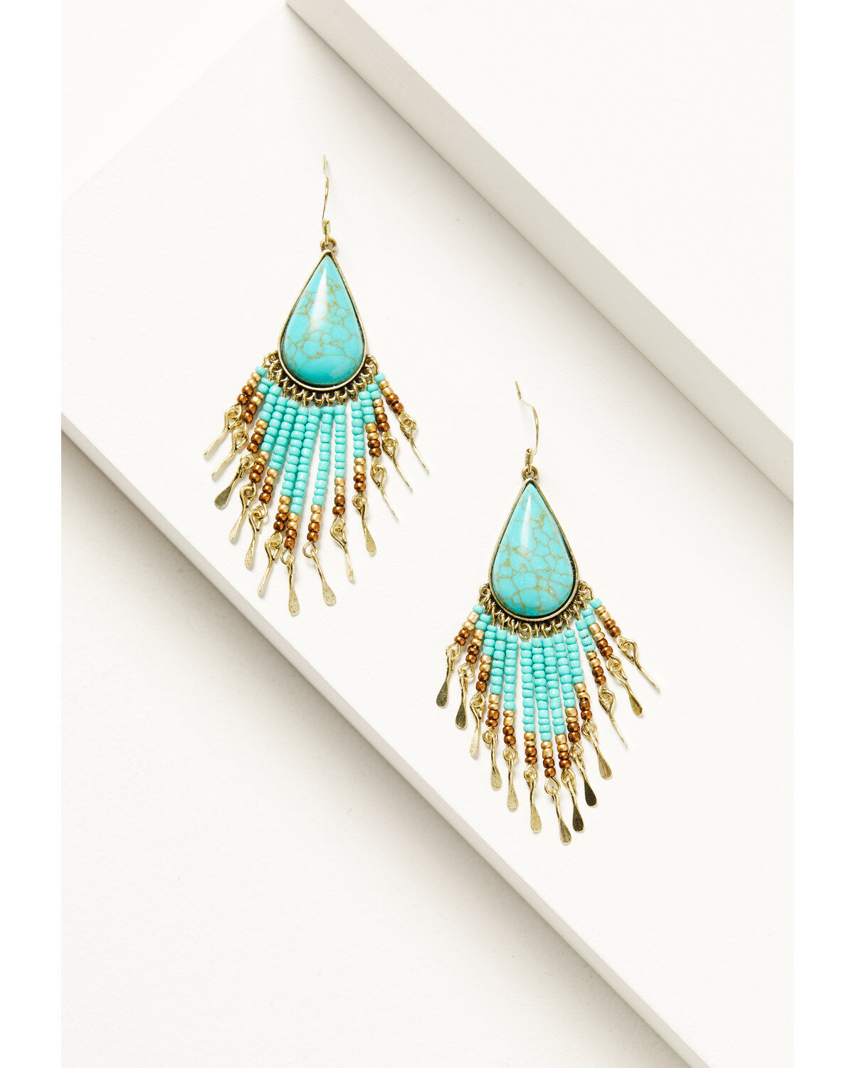 Women's Shyanne Desert Boheme Beaded Fringe Earrings