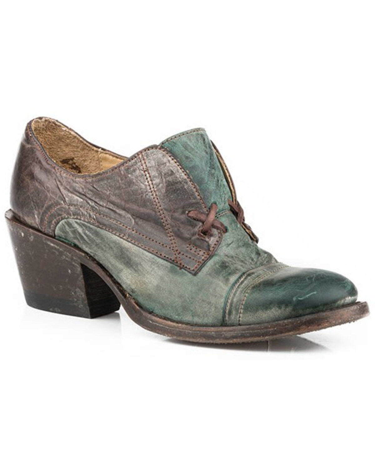 Women's Stetson Oakley Western Booties - Round Toe