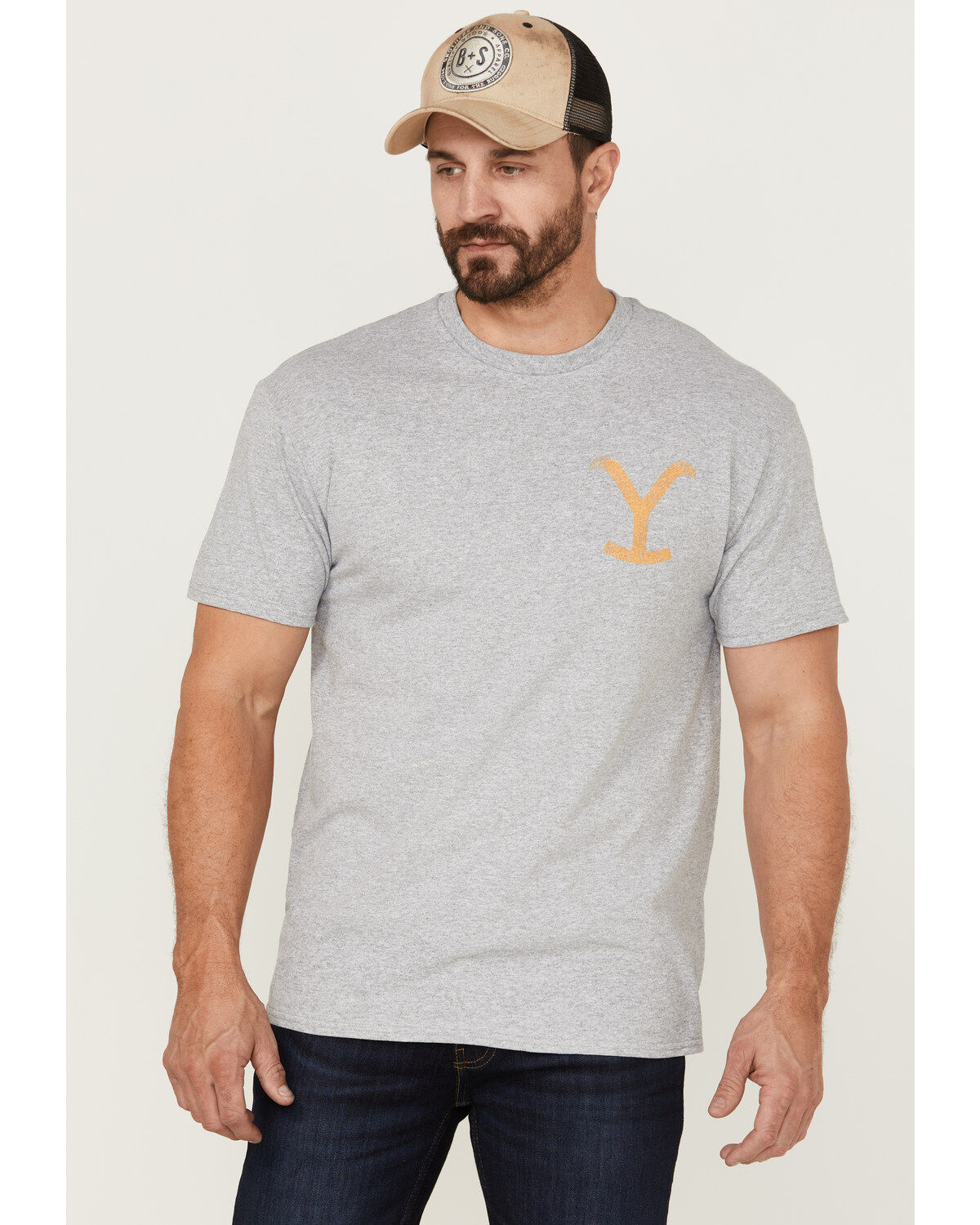 Men's Yellowstone Paramount Network's For The Brand Silhouette Graphic