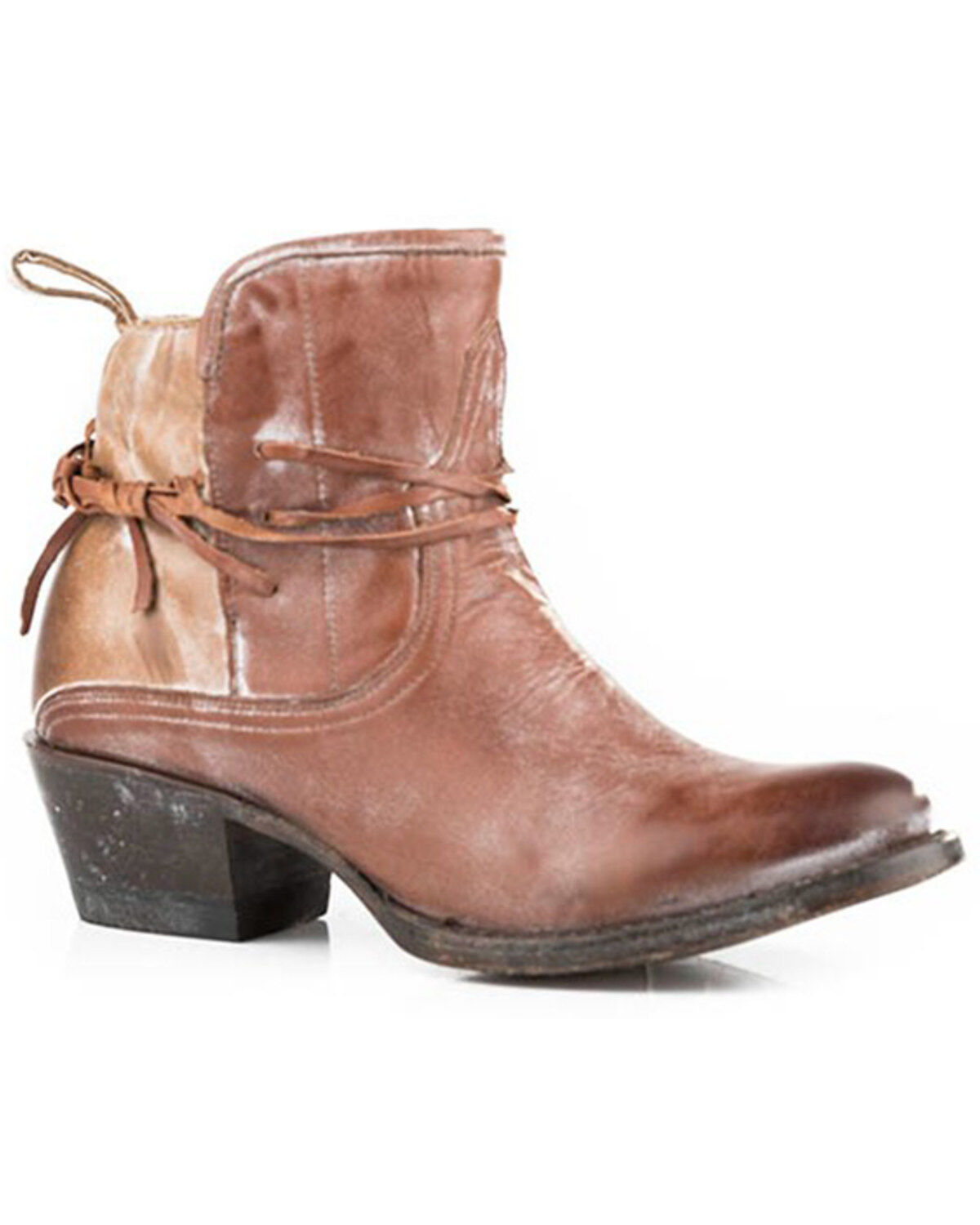 Women's Stetson Minx Western Booties - Round Toe