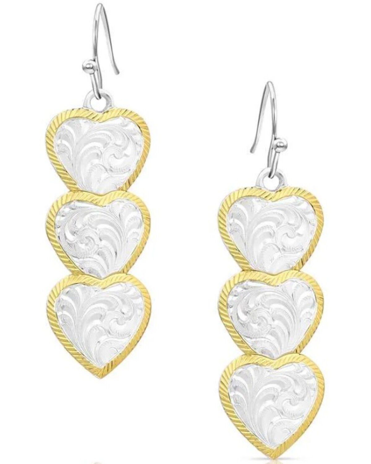 Women's Montana Silversmiths Pure Heart Earrings
