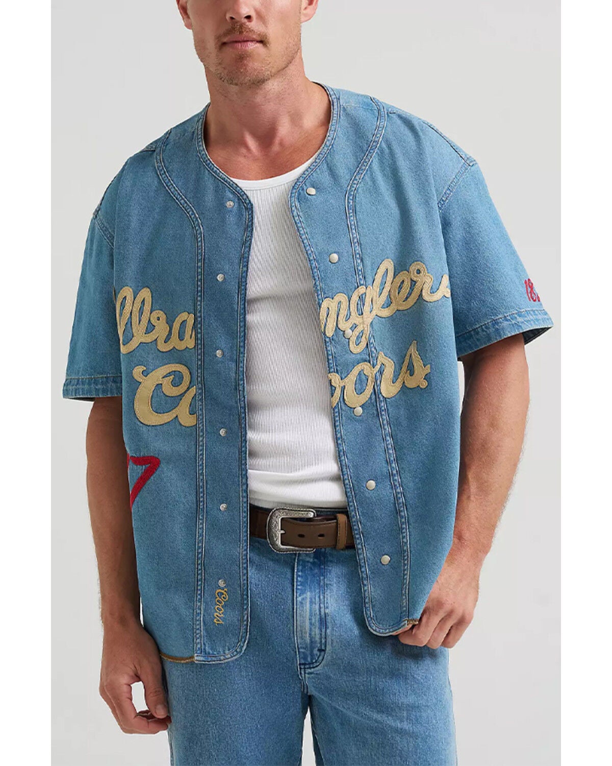 Men's Wrangler X Coors Banquet Baseball Jersey