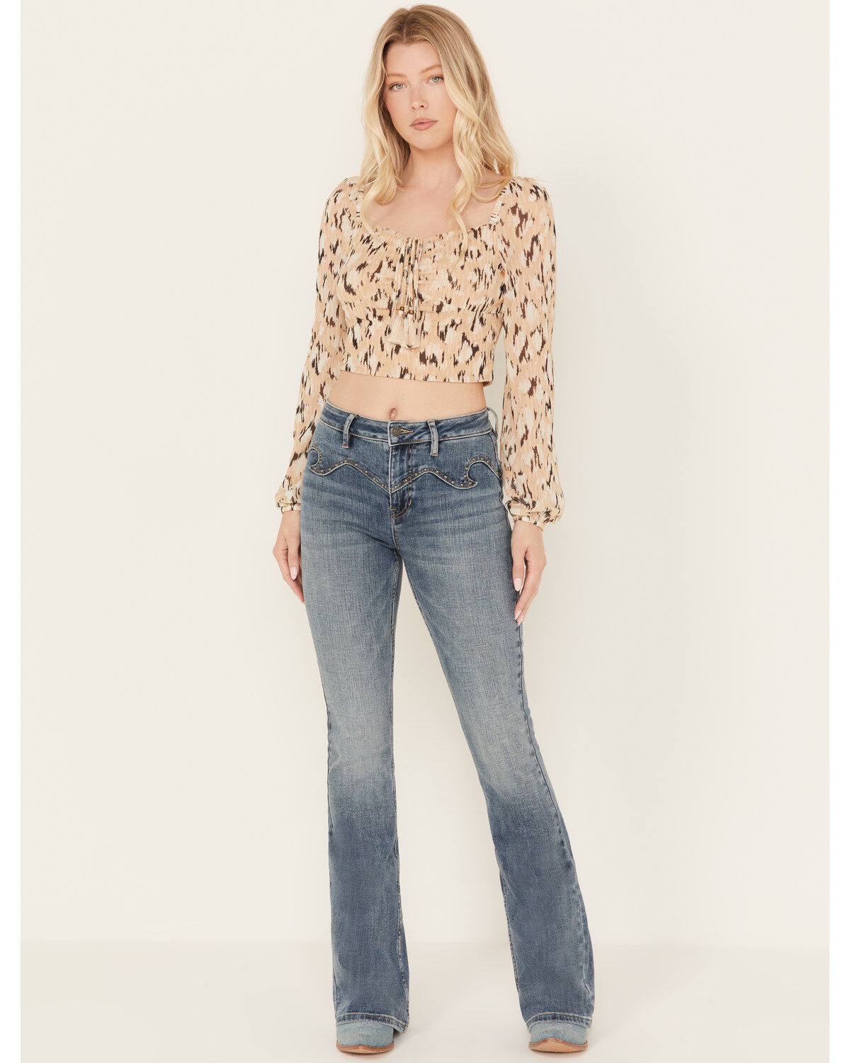 Women's Idyllwind Beasley Gypsy High Rise Western Yoke Stretch Bootcut