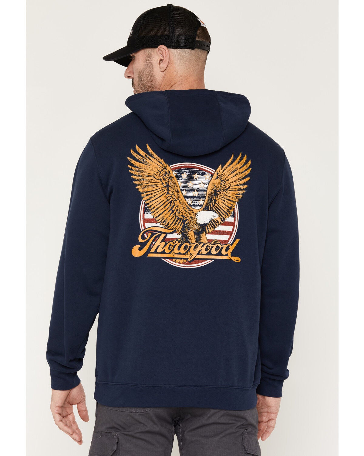 Men's Thorogood Freedom Eagle Graphic Hooded Sweatshirt
