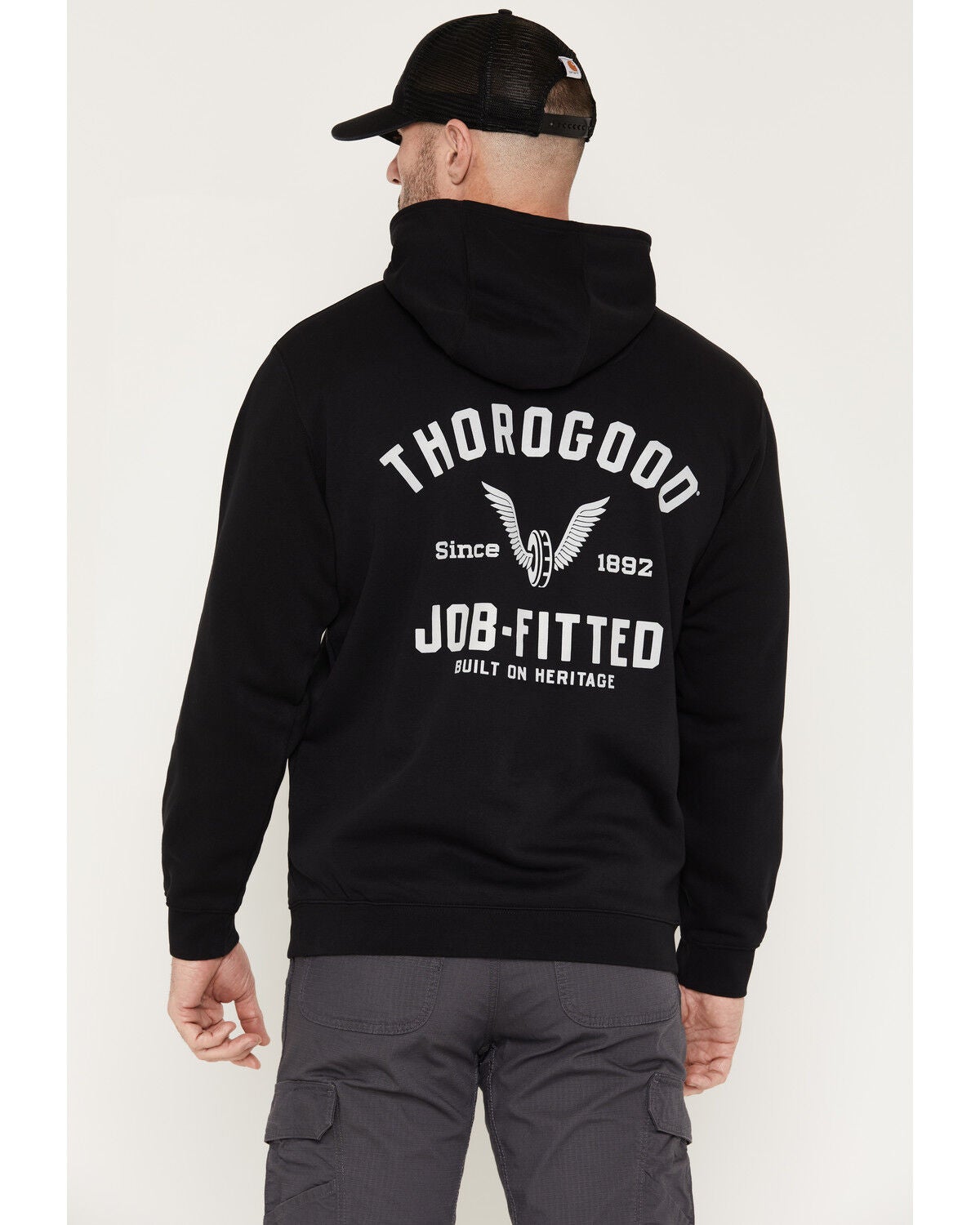 Men's Thorogood Job-Fitted Hooded Sweatshirt