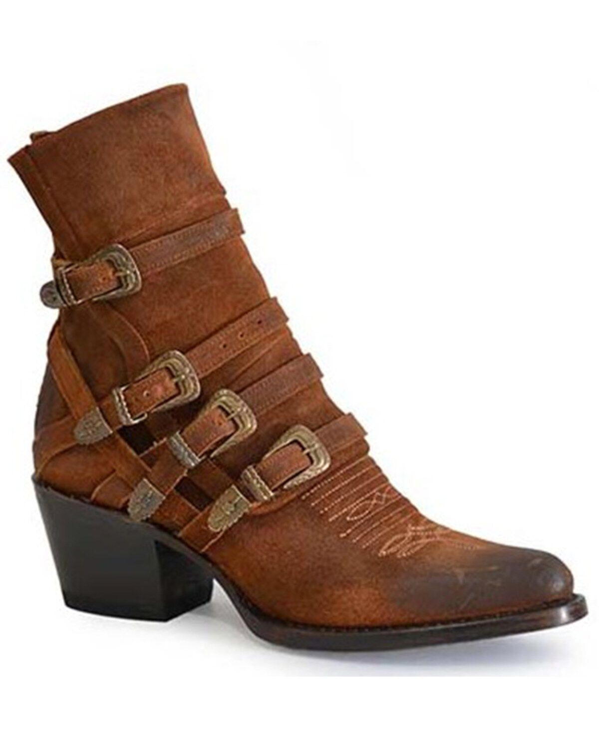 Women's Stetson Katie Western Booties - Snip Toe