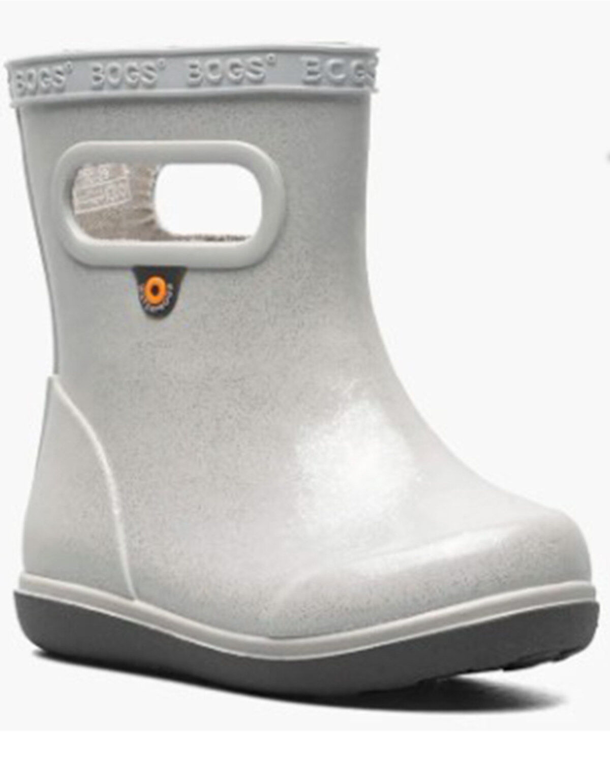 Girls' Bogs Little Skipper II Glitter Rain Boots - Round Toe