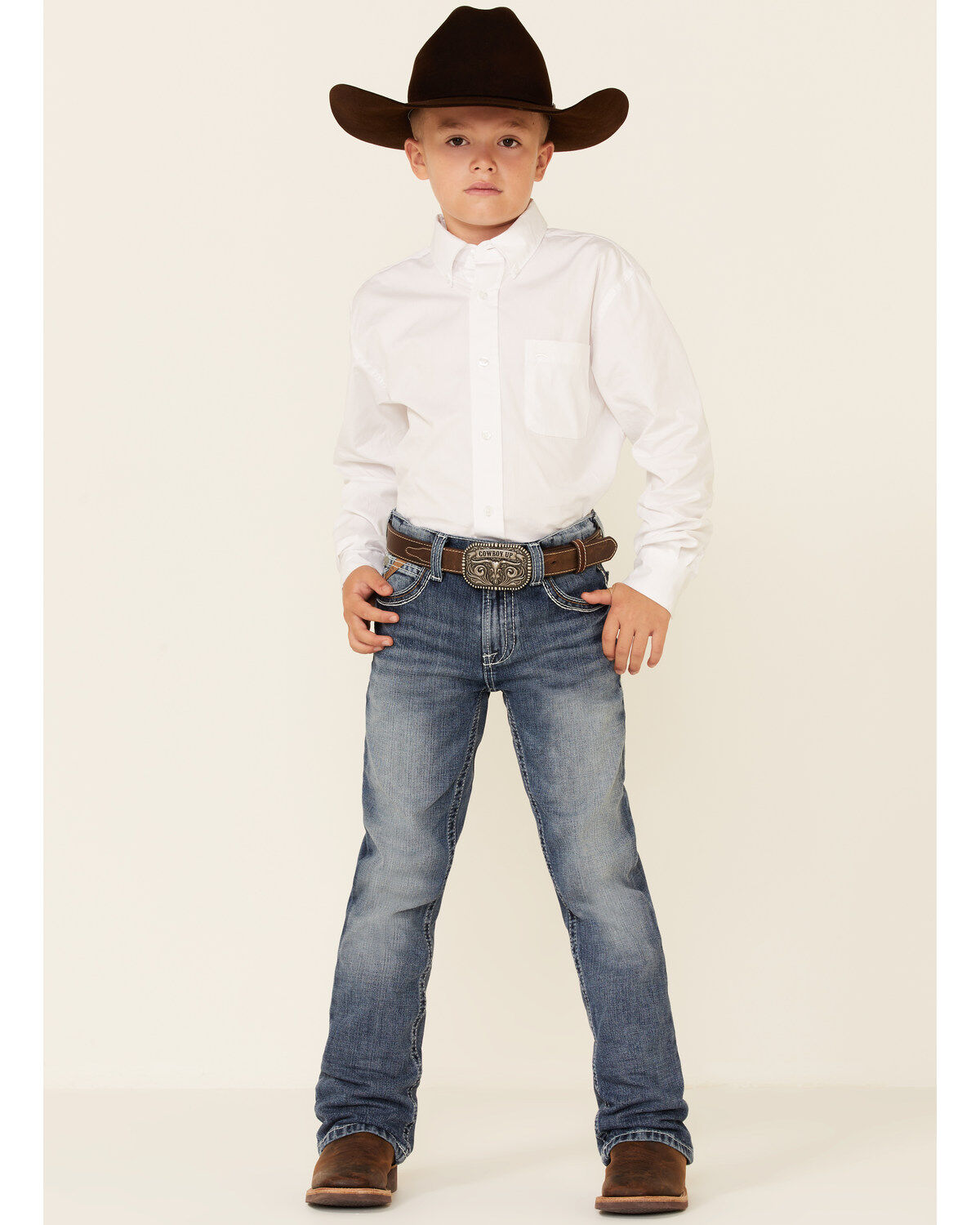 Boys' Ariat B4 Coltrane Durango Relaxed Bootcut Jeans