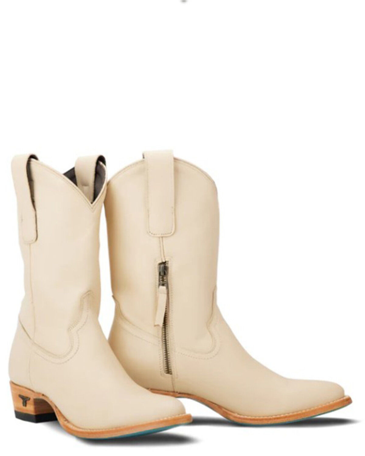 Women's Lane Plain Jane Midi Western Boots - Round Toe