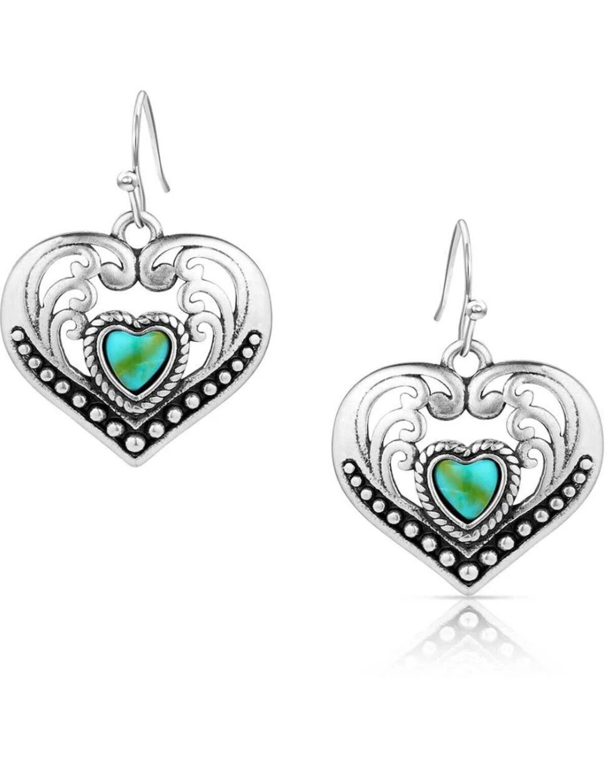 Women's Montana Silversmiths Fierce Hearts Earrings