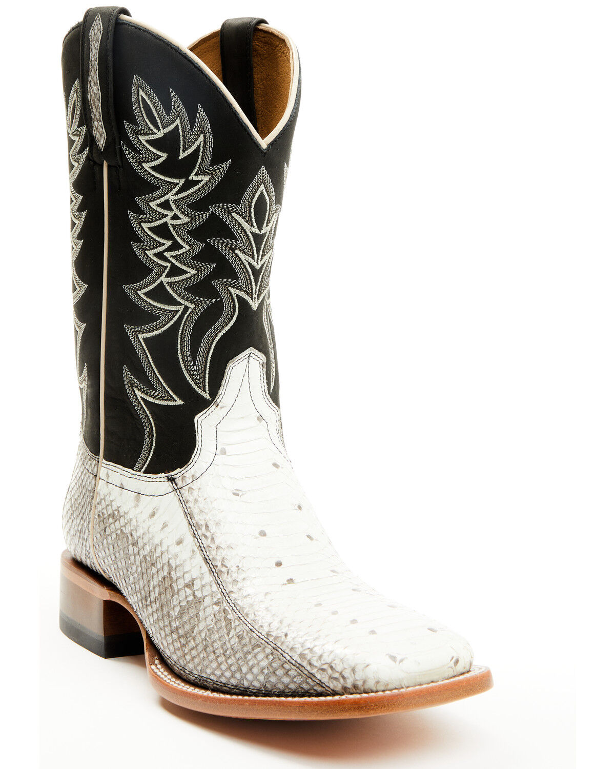 Men's Cody James Exotic Water Snake Back Cut Western Boots - Broad Squ