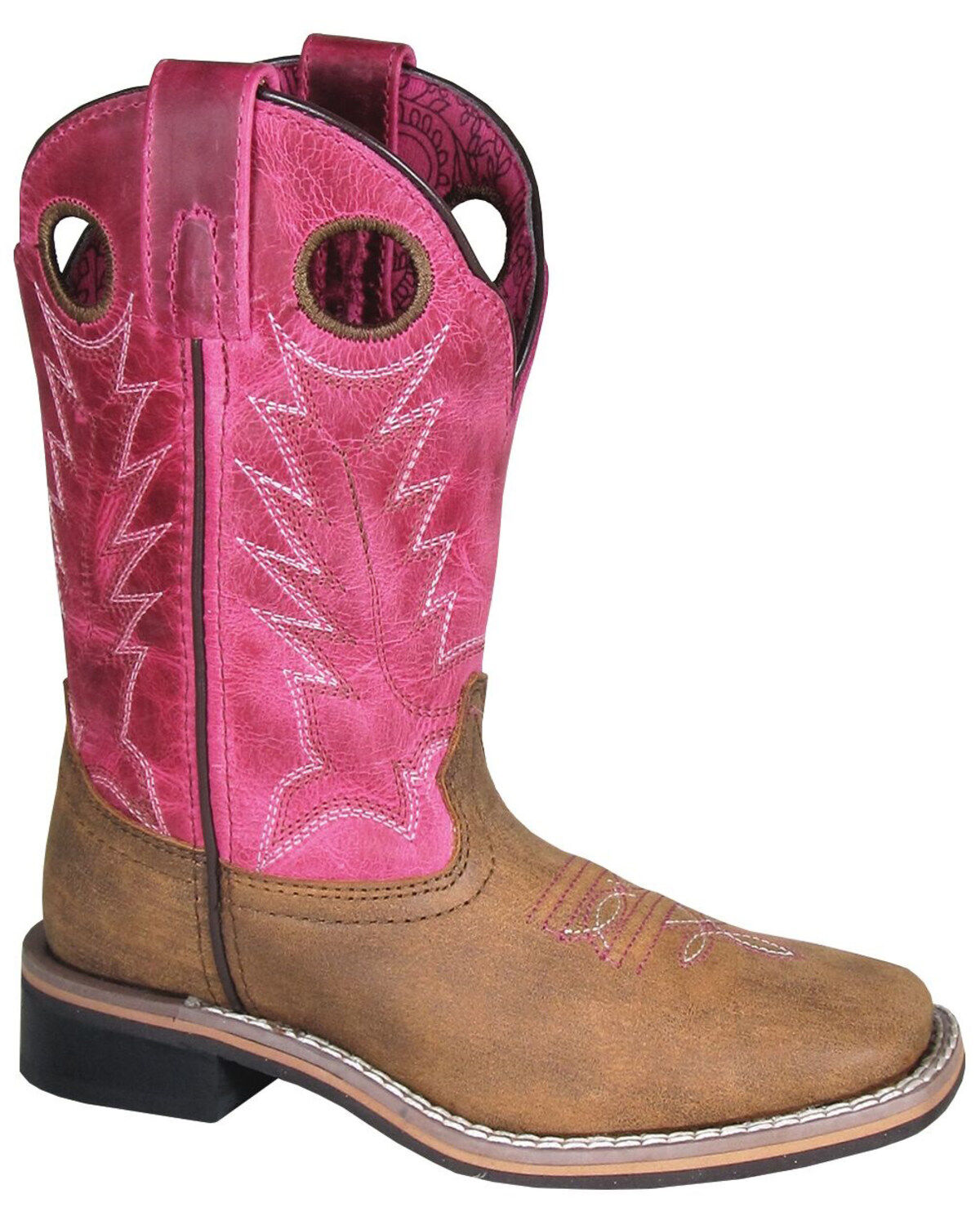 Girls' Smoky Mountain Little Tracie Western Boots - Square Toe