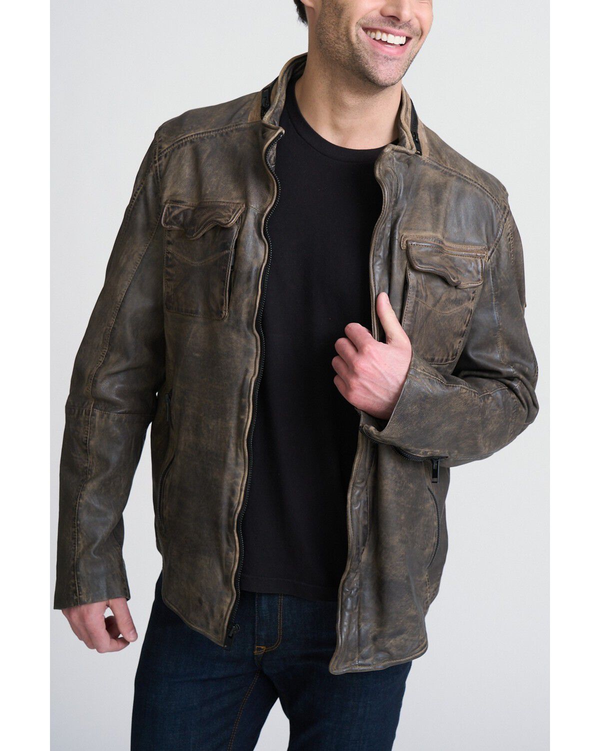 Men's Mauritius Leather Cove Leather Jacket
