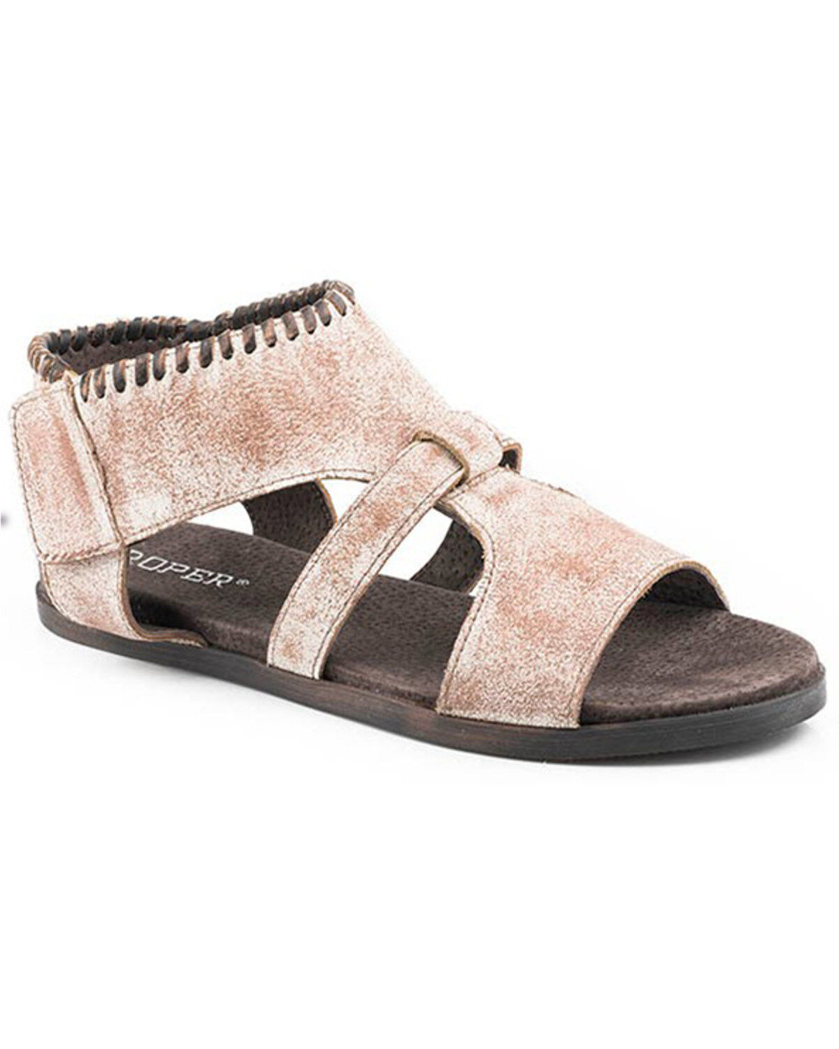 Women's Roper Free Spirit Hair-On Hide Leather Sandals