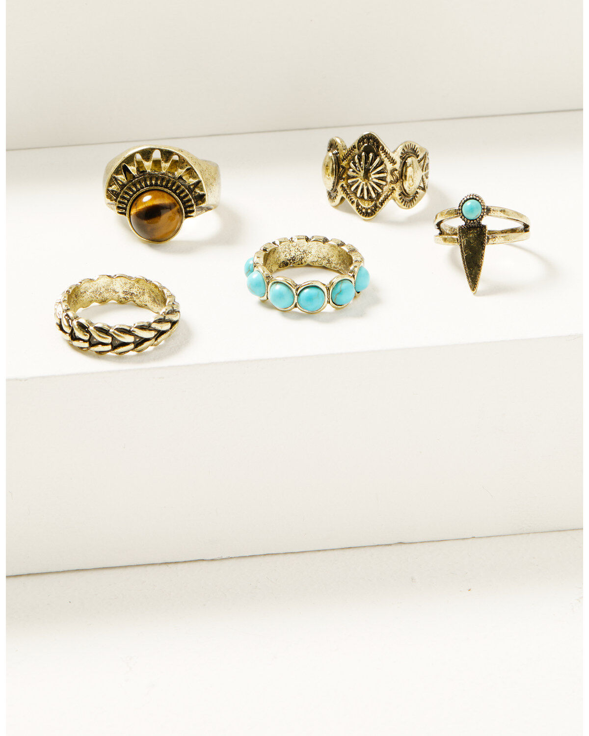 Women's Shyanne Desert Boheme Ring Set - 5 Pieces