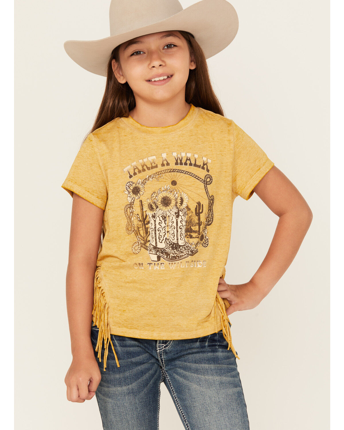 Girls' Shyanne Take A Walk Short Sleeve Graphic Tee