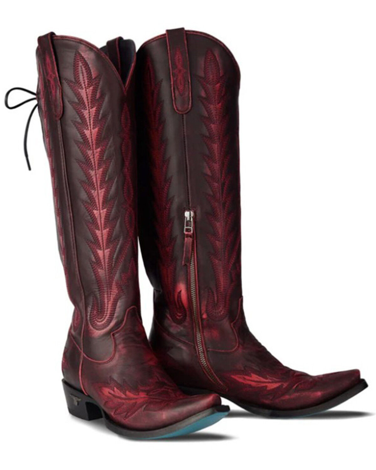 Women's Lane Lexington Knee High Corset Western Boots - Snip Toe
