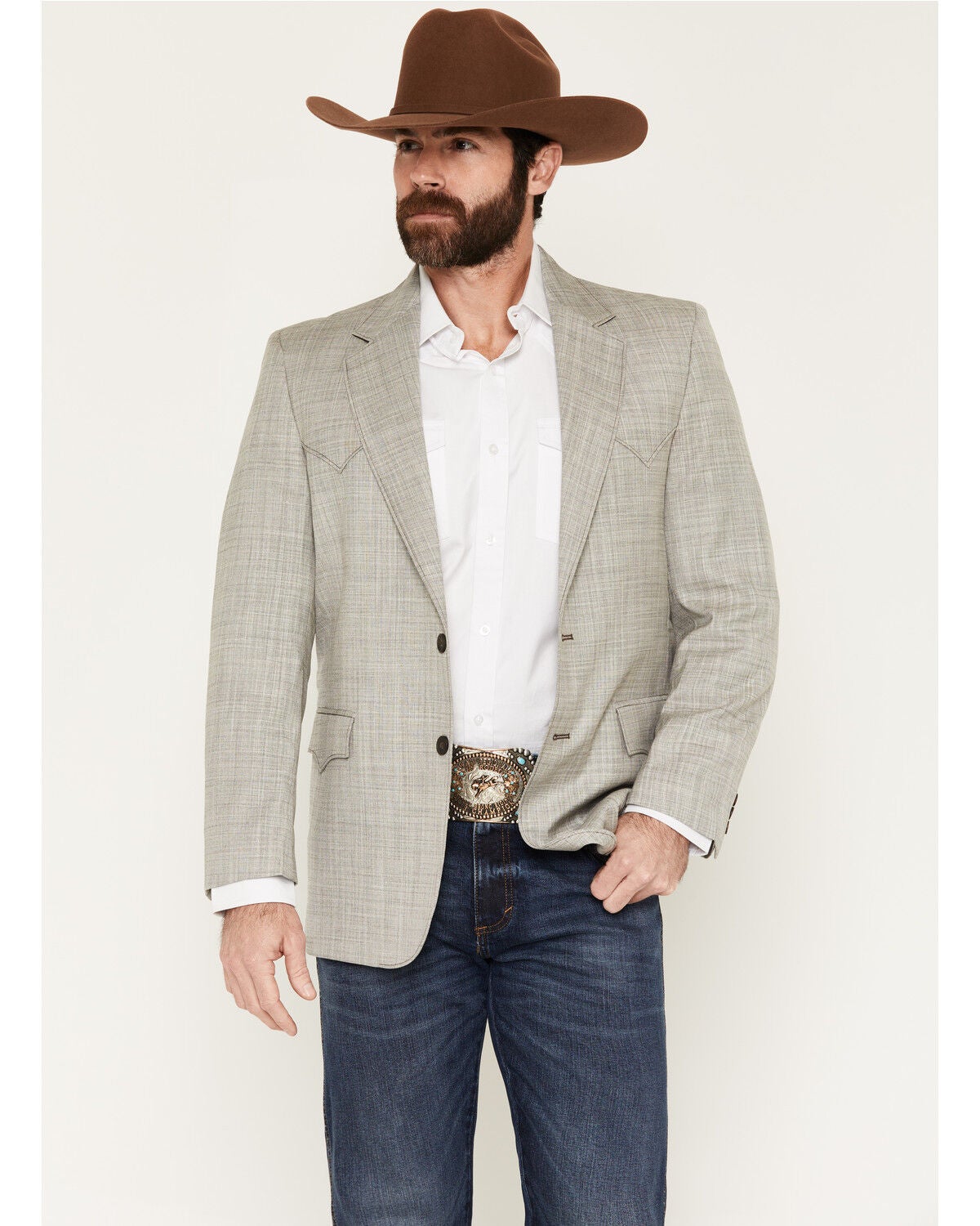 Men's Circle S Houston Button-Down Sportcoat - Big