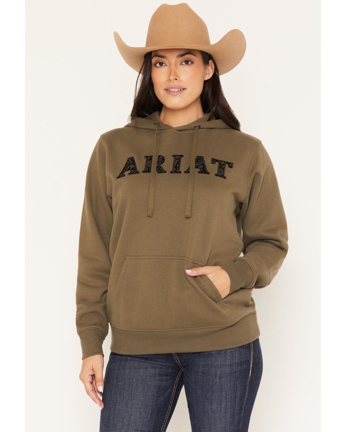 Women's Ariat Boot Barn Exclusive Lace Logo Hoodie