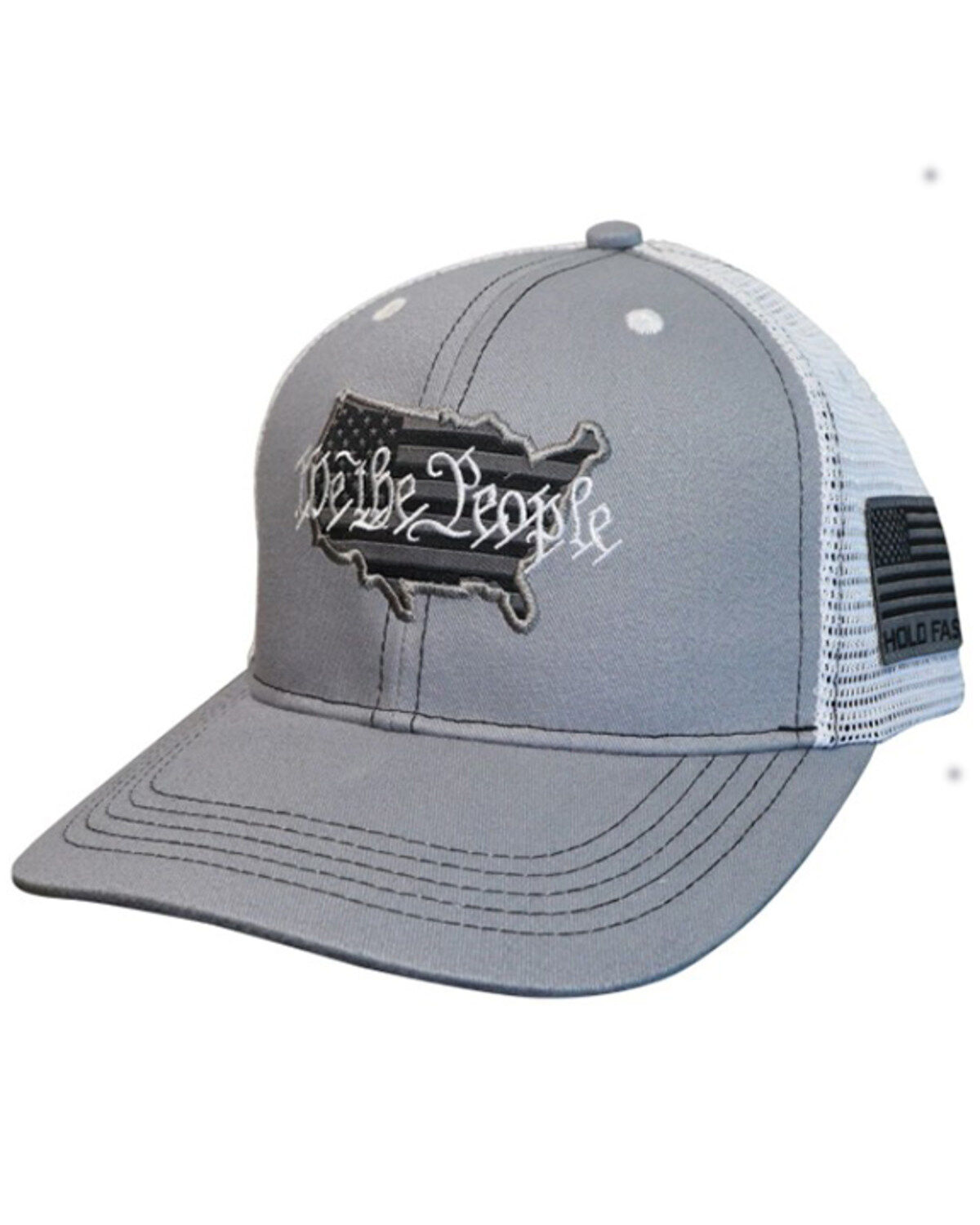 Men's Kerusso We The People America Map Patch Ball Cap