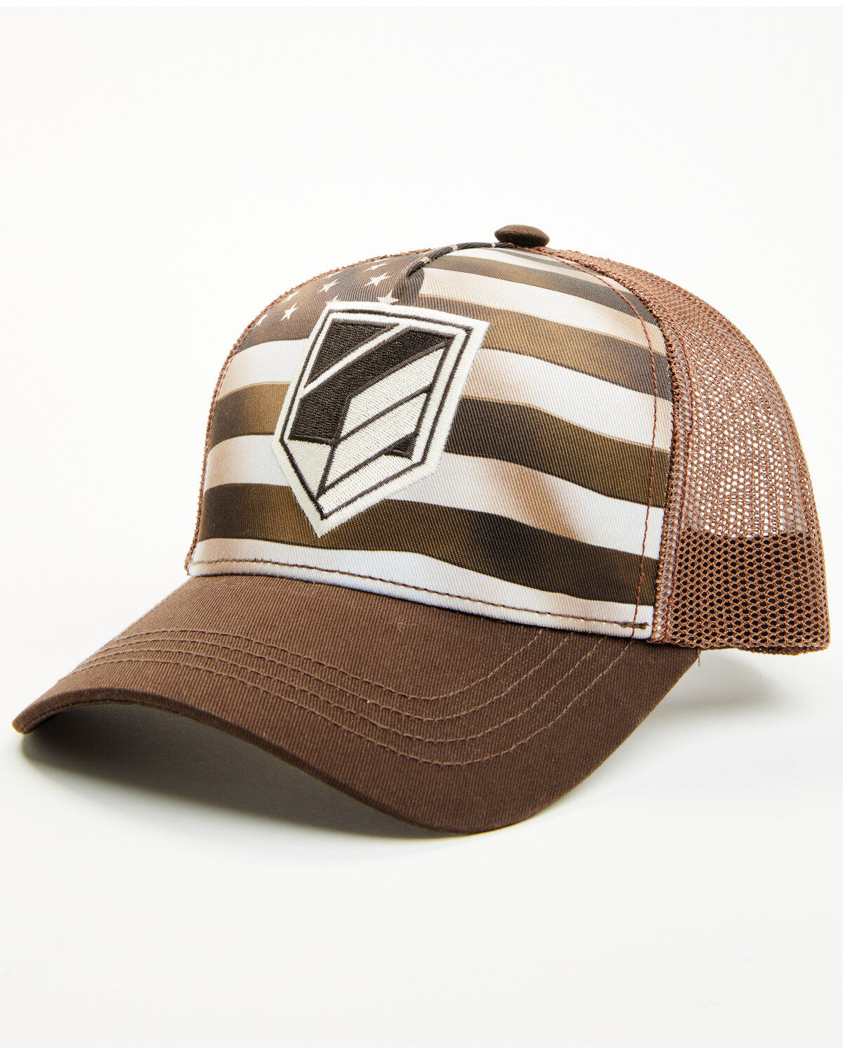 Men's RANK 45 Flag And Logo Baseball Cap