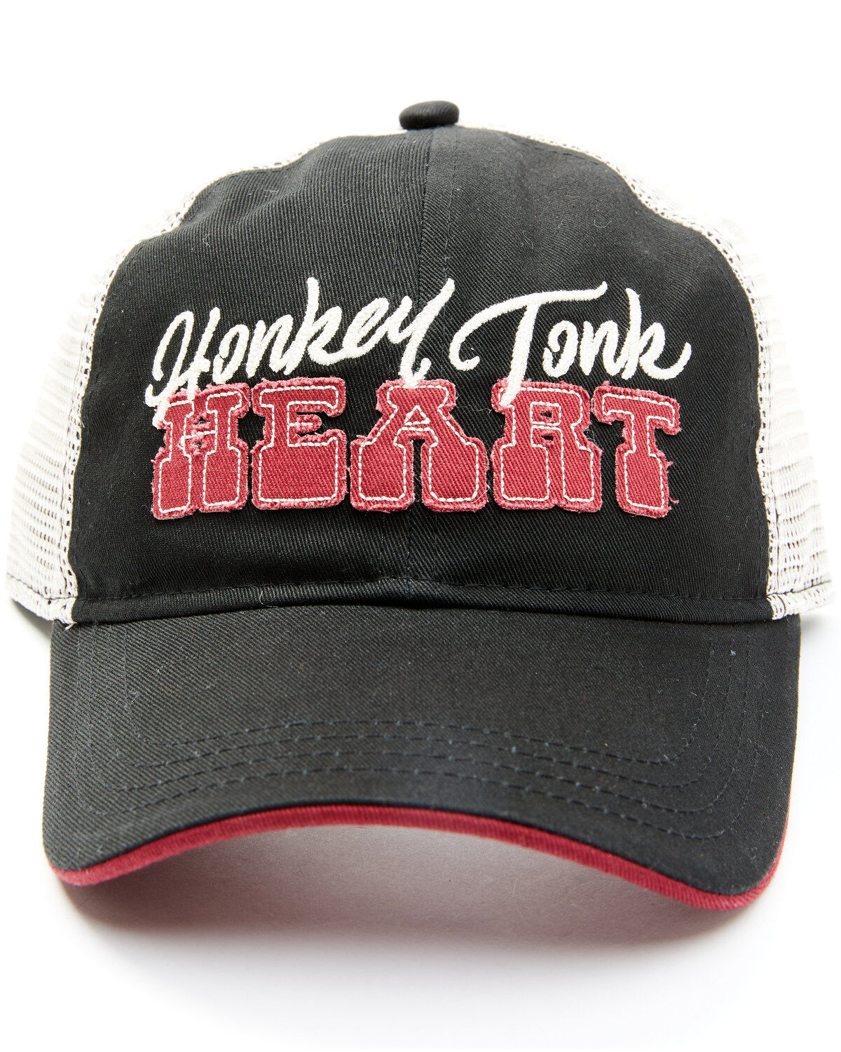 Women's Idyllwind Honky Tonk Heart Embroidered Mesh-Back Ball Cap