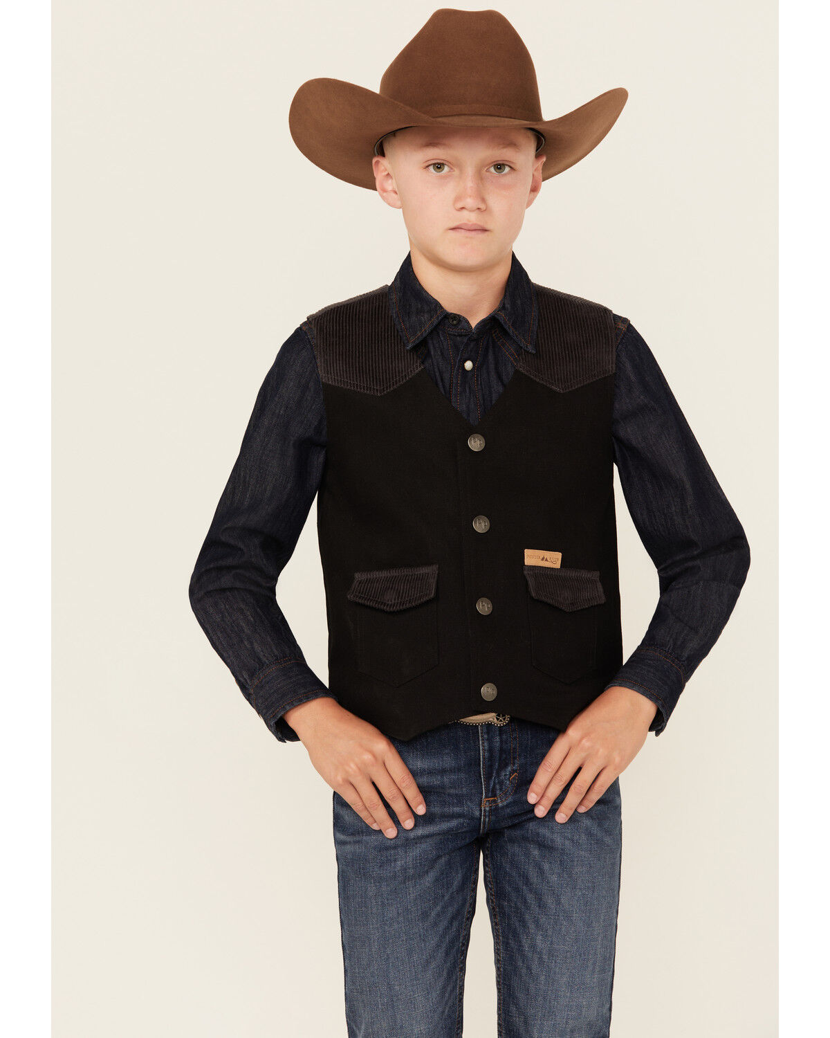 Boys' Powder River Outfitters Corduroy Vest