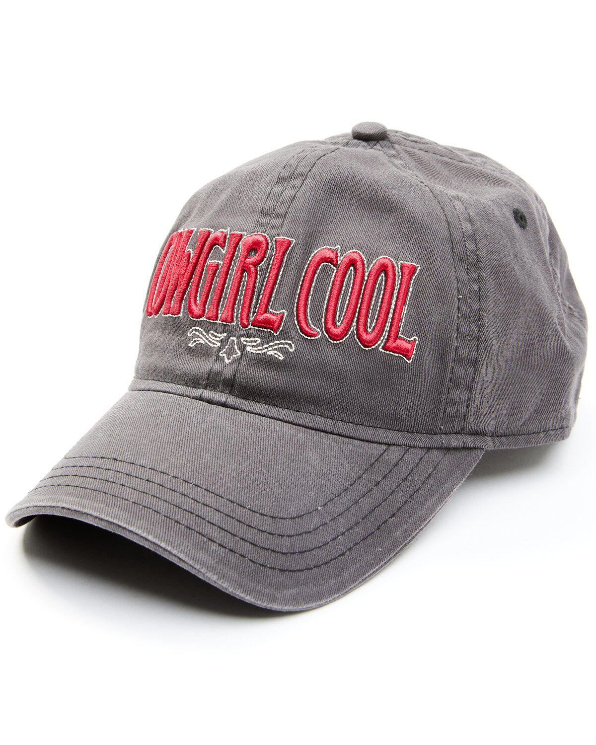 Women's Shyanne Cowgirl Cool Embroidered Solid Back Ball Cap