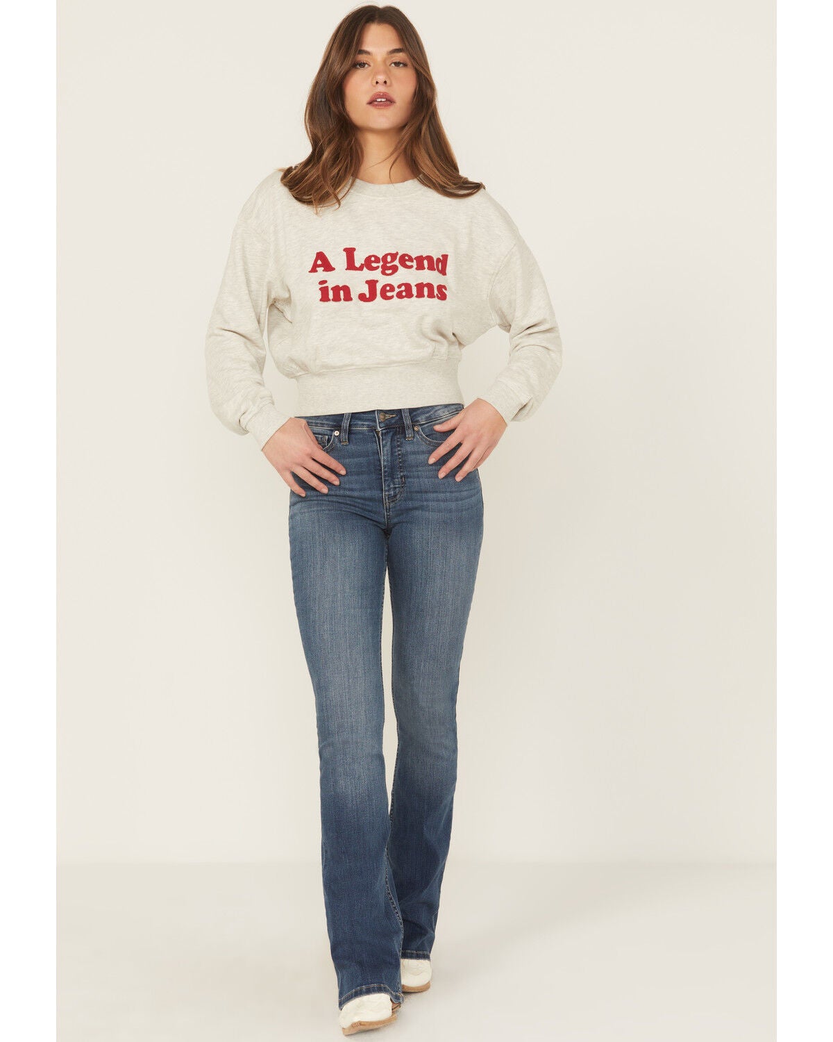 Women's Shyanne Celeste High Rise Bootcut Stretch Denim Jeans