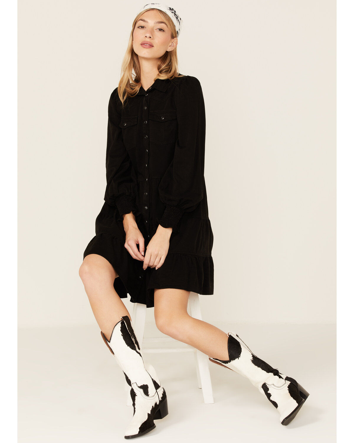 Women's Maggie Sweet Dolly Tiered Mini Dress