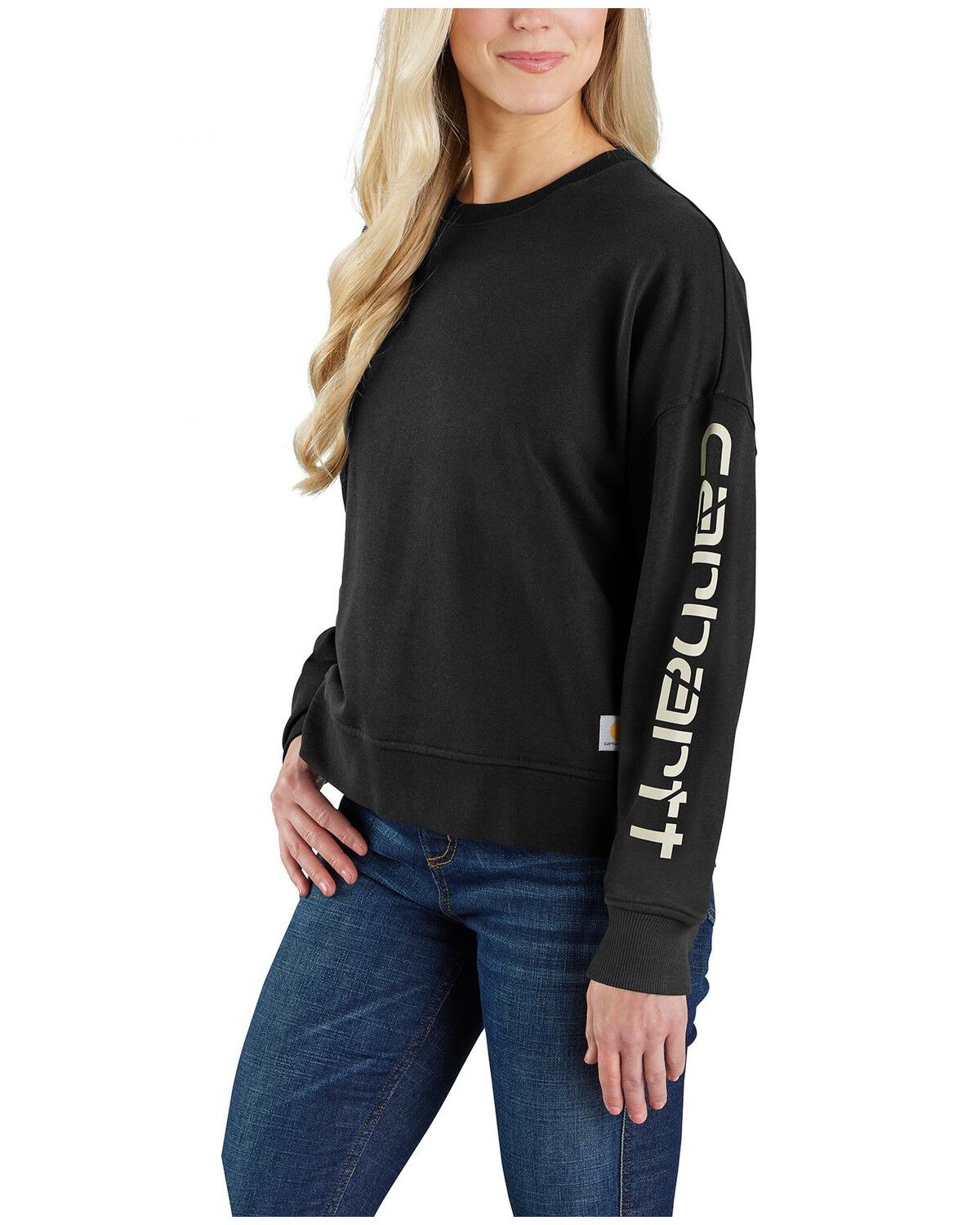 Women's Carhartt TENCEL Fiber Series Loose Fit Long Sleeve Graphic Sw