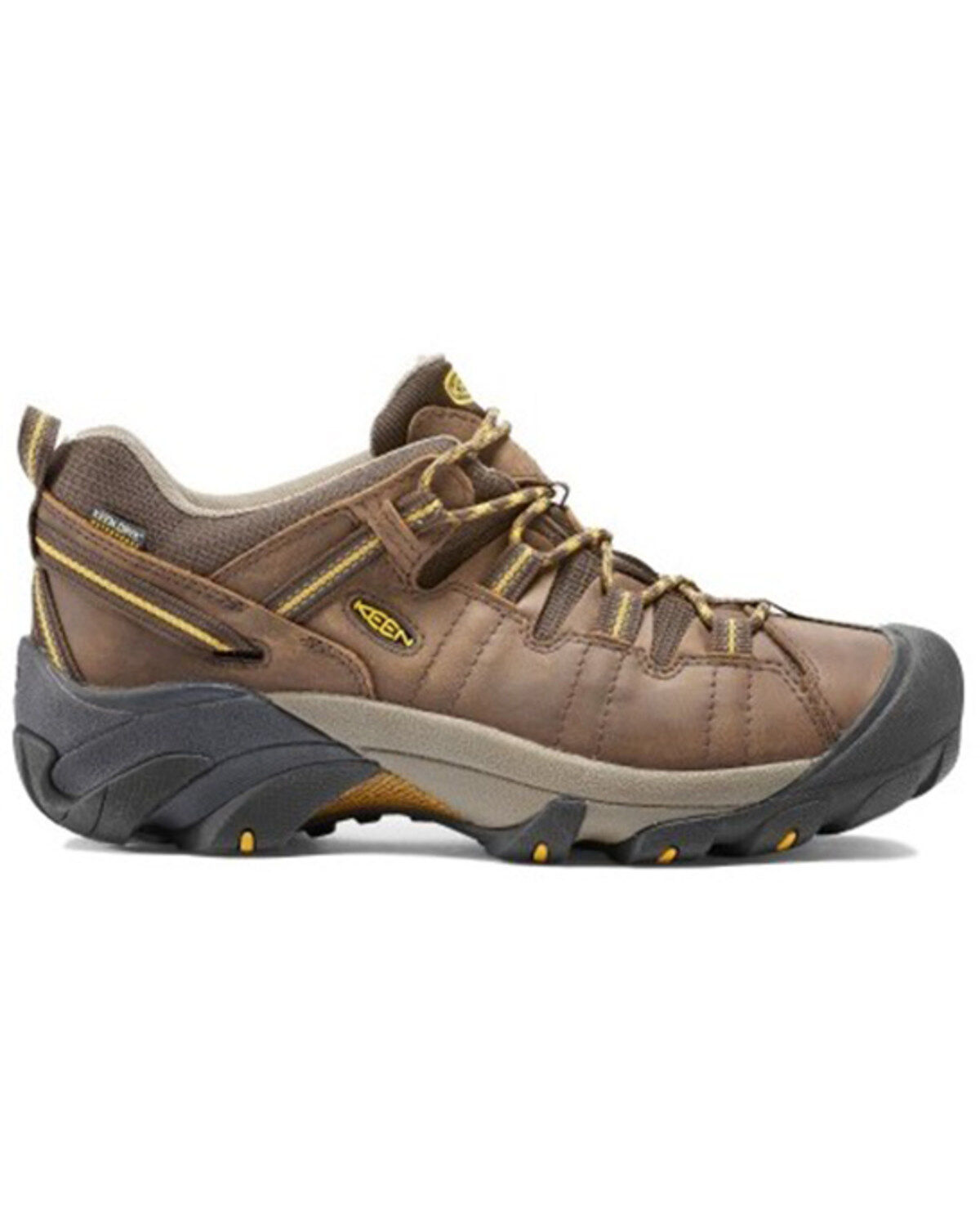 Men's Keen Cascade Targhee II Waterproof Lace-Up Hiking Shoes - Round