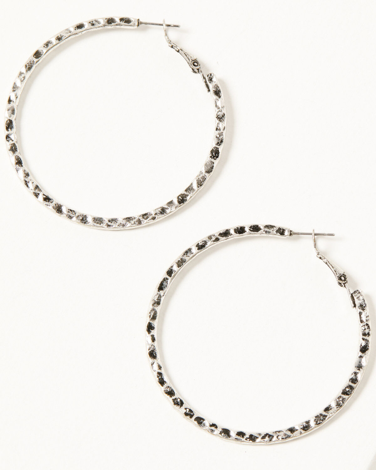 Women's Shyanne Luna Bella Silver Hoop Earrings