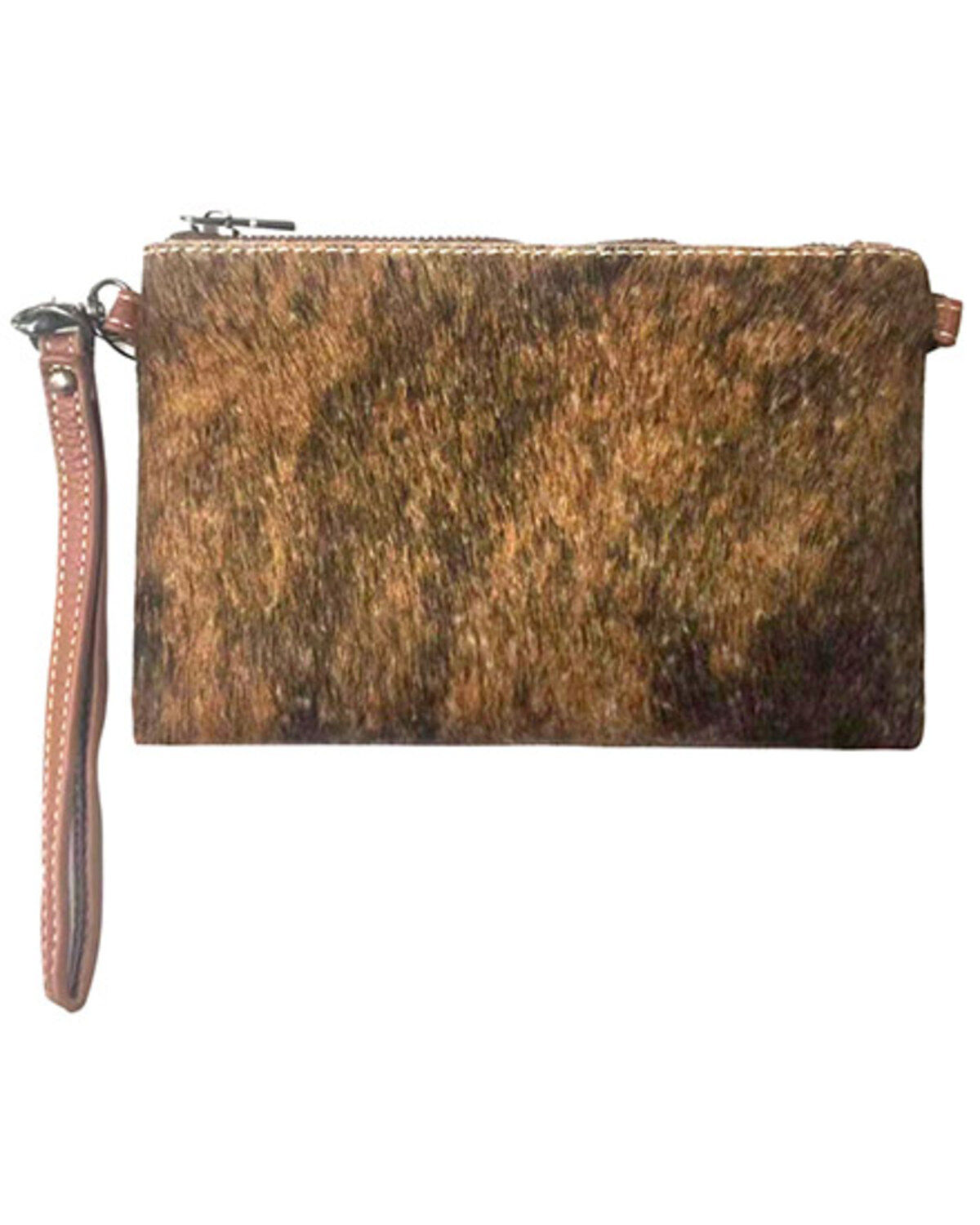 Women's Montana West Hair-On Cowhide Clutch