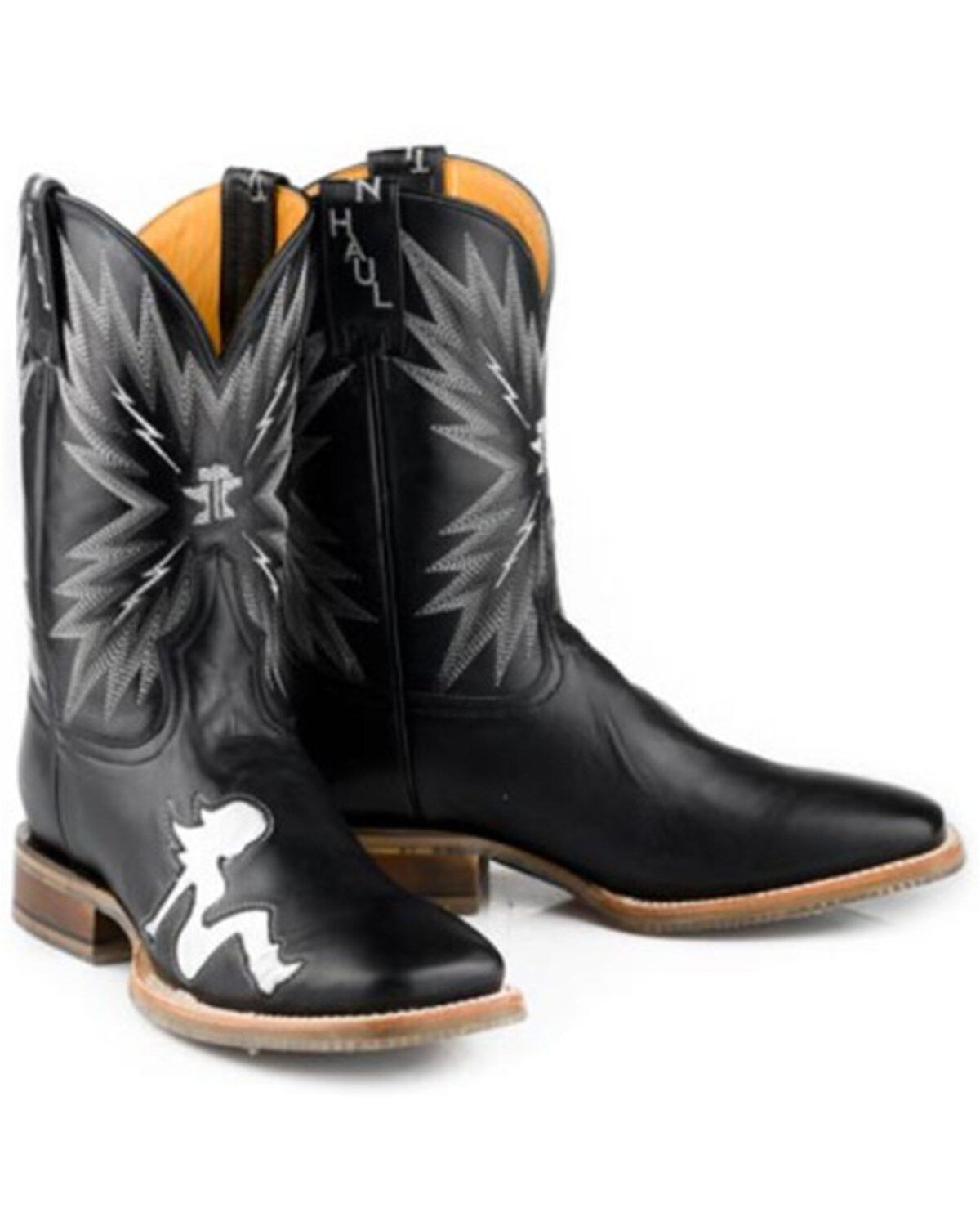 Men's Tin Haul Cowgirl Western Boots - Broad Square Toe