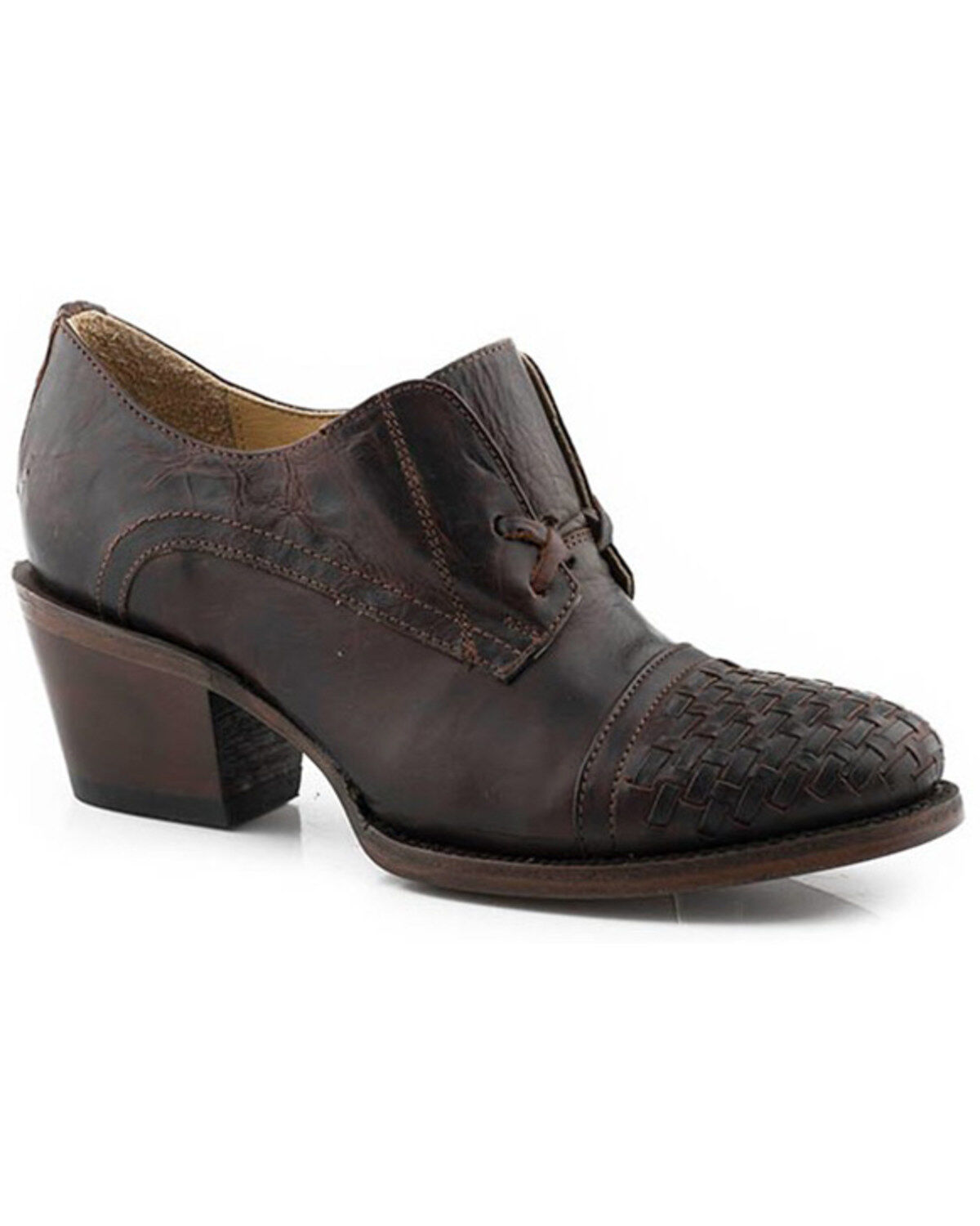Women's Stetson Ash Western Booties - Round Toe