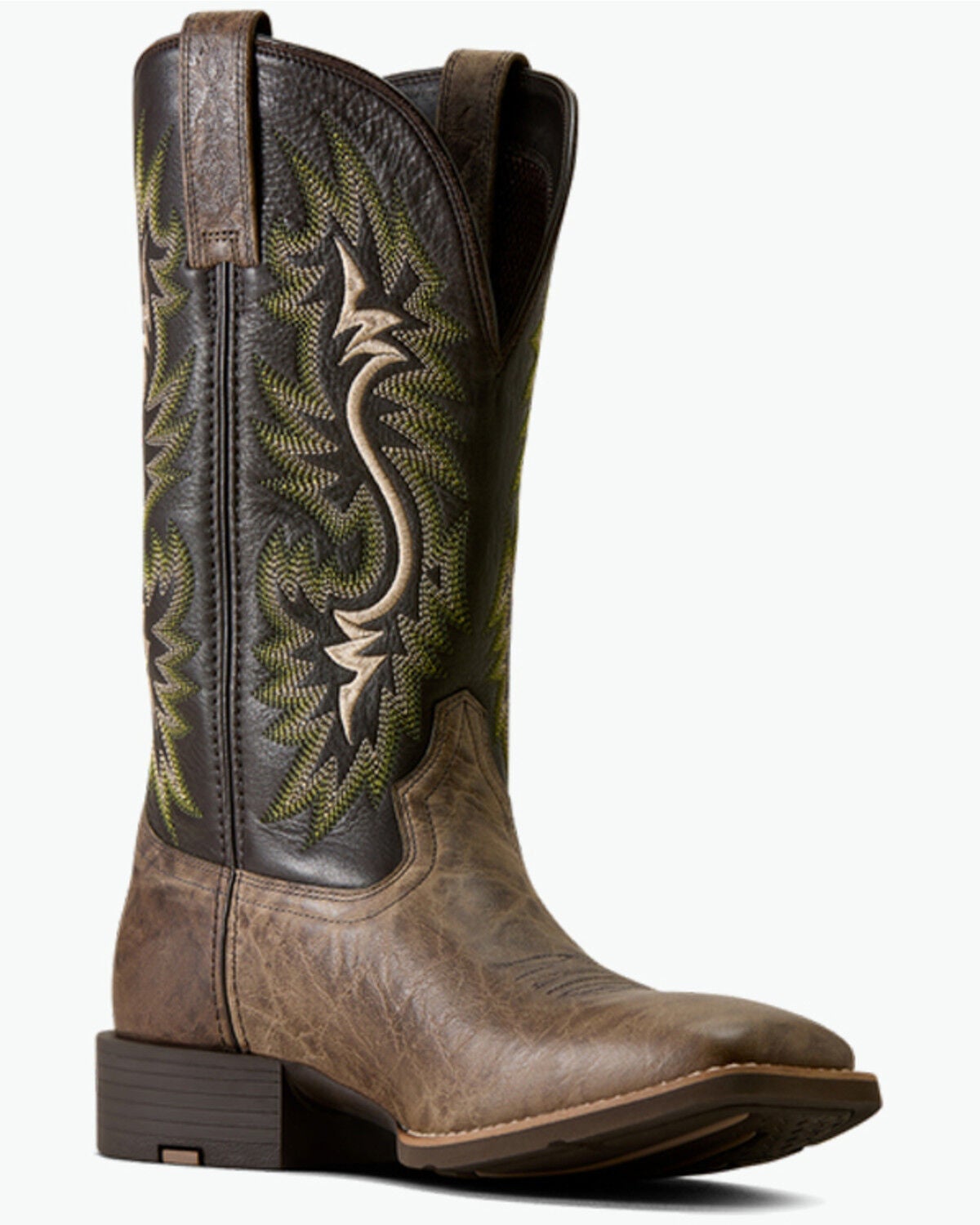 Men's Ariat Sport Colter Elephant Print Performance Boots - Broad Squa
